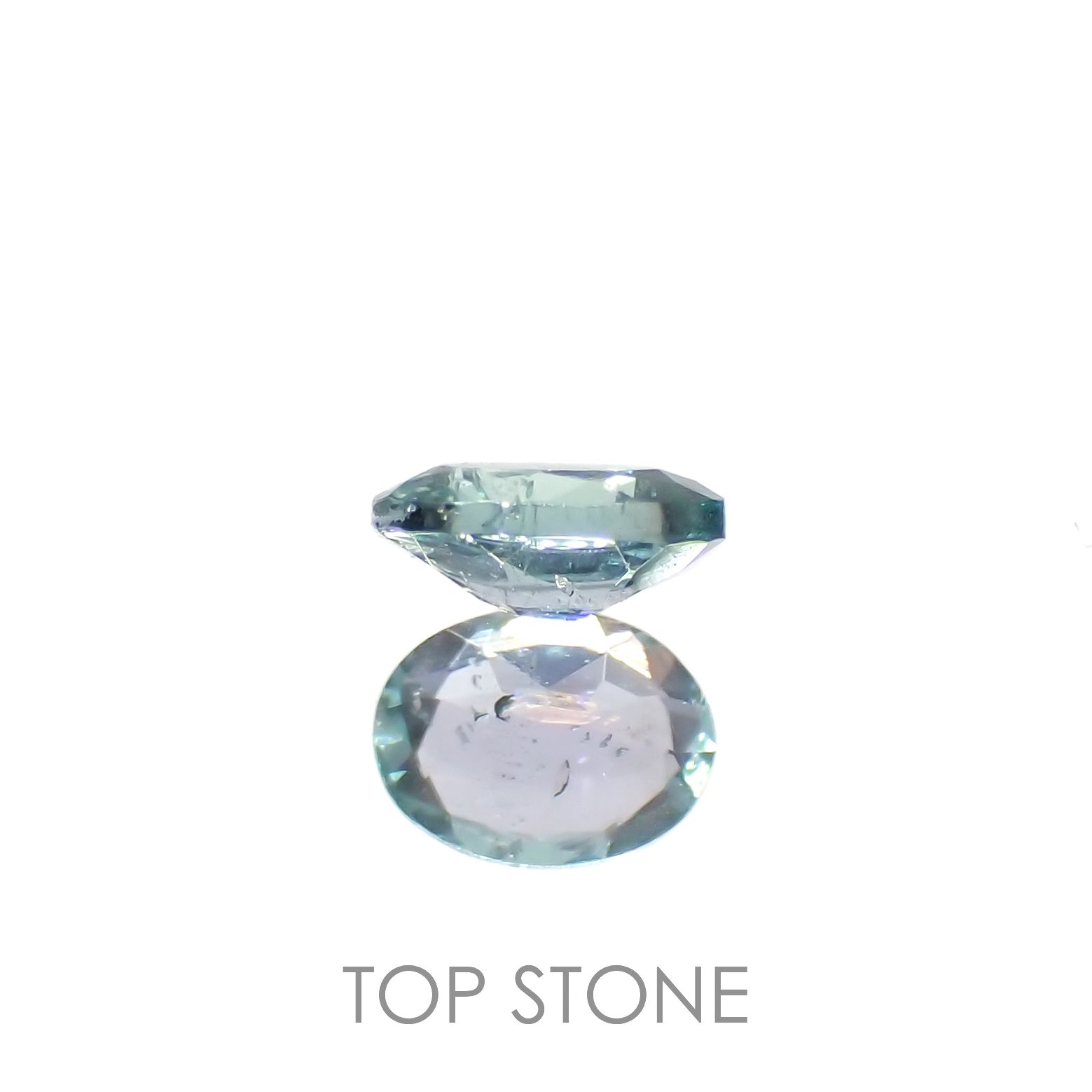 ブルーグリーンコーネルピン(宝石名コーネルピン)タンザニア産 0.12ct 識別済[221219245]3.3x2.5mm前後
