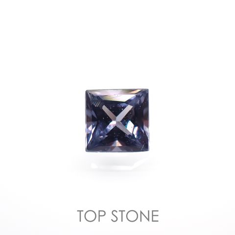 ◇プリンセスカット◇カラーチェンジガーネット アレキタイプ(宝石名ガーネット)マダガスカル・ベキリー産 0.094ct 識別済[220616535]2.5x2.5mm前後