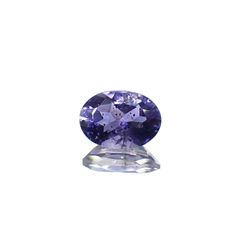 アイオライトサンストーン インド/ブラジル産 0.72ct[231224840]7.1x5.1mm前後