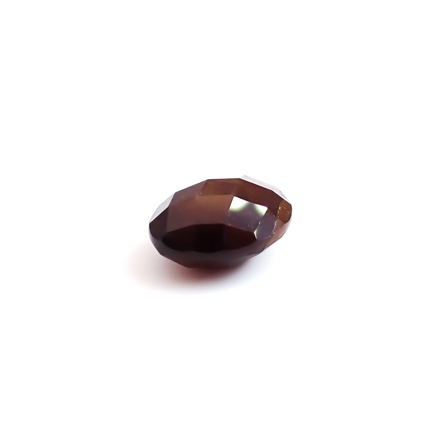 ◇リバーシブル・チェッカーカット◇レインボーガーネット 日本・奈良県産 2.81ct / 9.2x7.2mm前後 [260932919]