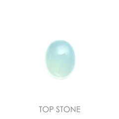 ブルーオパール(宝石名コモンオパール) ペルー産 1.21ct 識別済[21039188]9×7.1mm前後