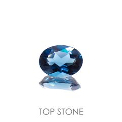 ロンドンブルートパーズ ブラジル産 1.36ct[221219298]8.1x6.1mm前後