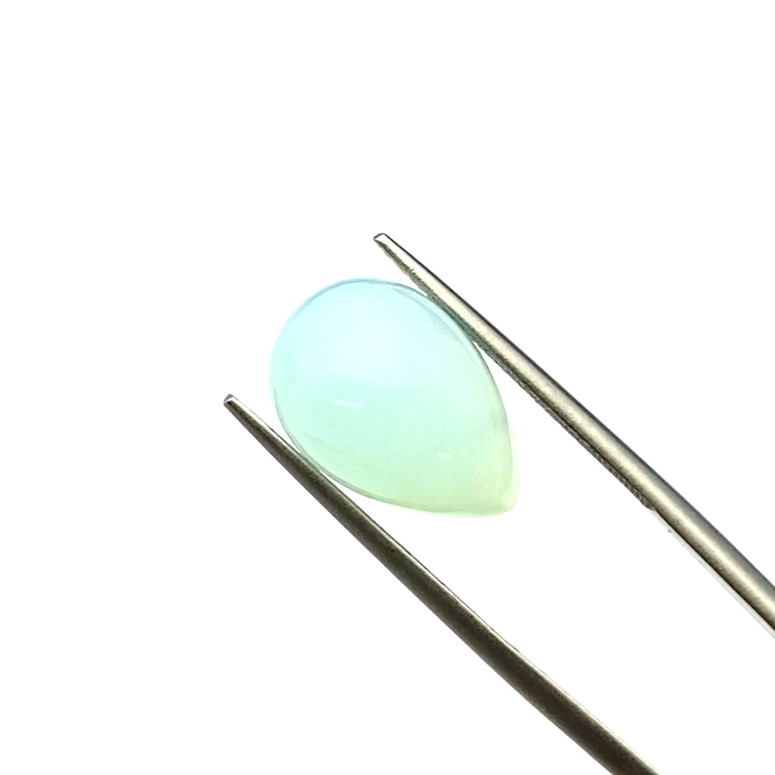 ブルーオパール(宝石名ブルー・コモン オパール)ペルー産 ソ付(彩珠