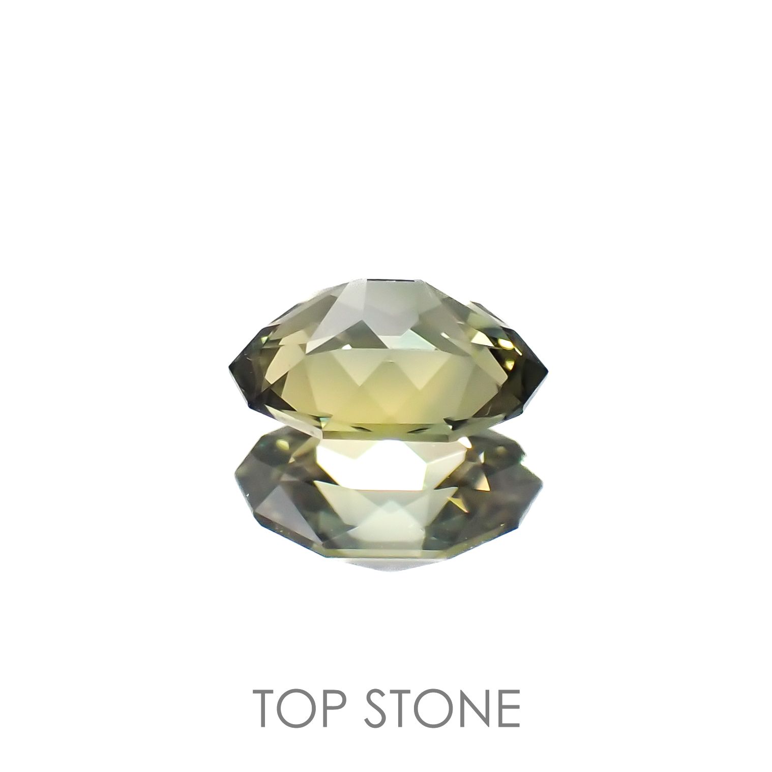◇カスタムカット◇バイカラーサファイア オーストラリア産 0.60ct[220817498]6.3x4.4mm前後