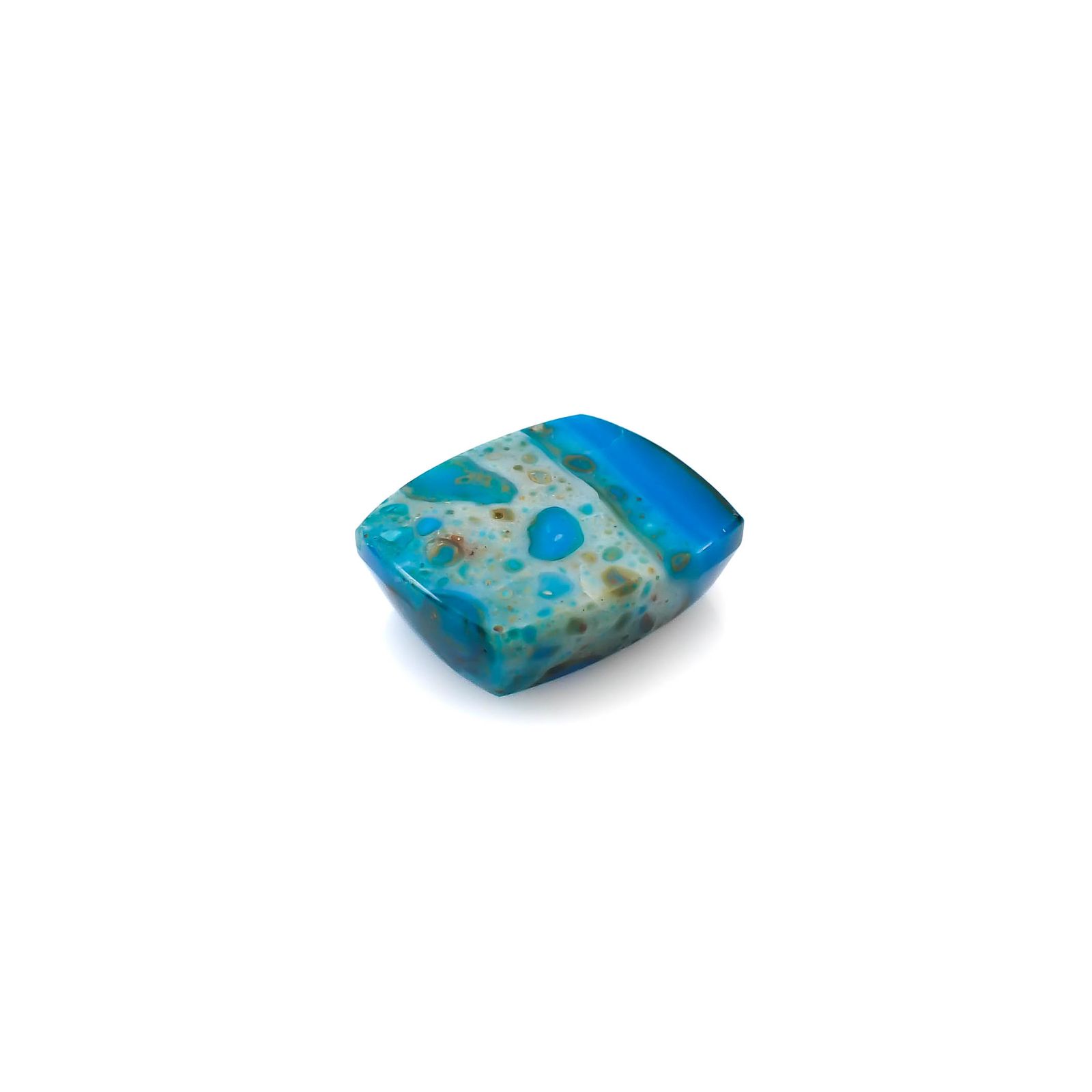 ブルーオパール ペルー産 13.00ct [250330135]17.8x14.6mm前後
