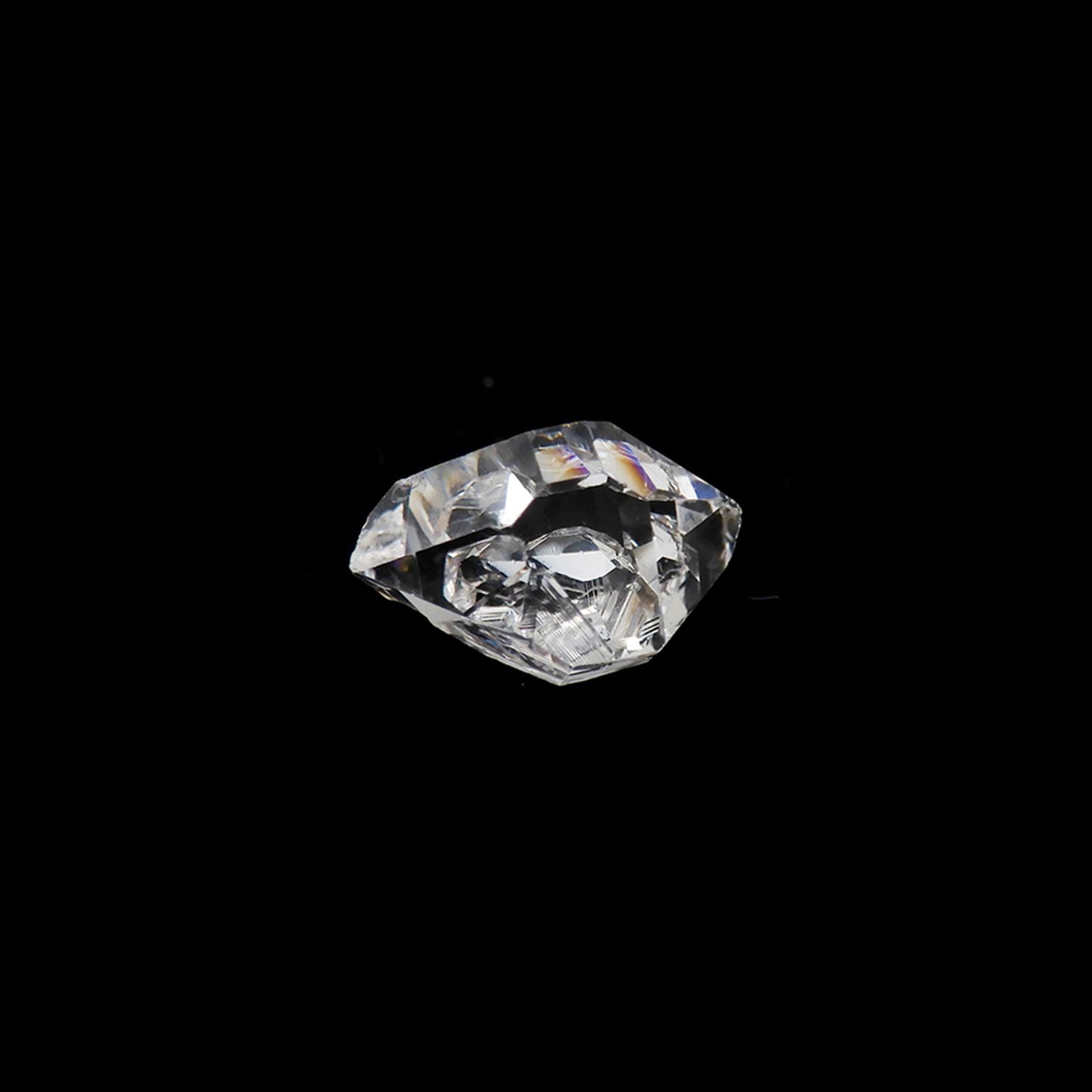 ハーキマーダイヤモンド 原石 アメリカ・ニューヨーク州産 2.53ct[240125362]10x8.6mm前後