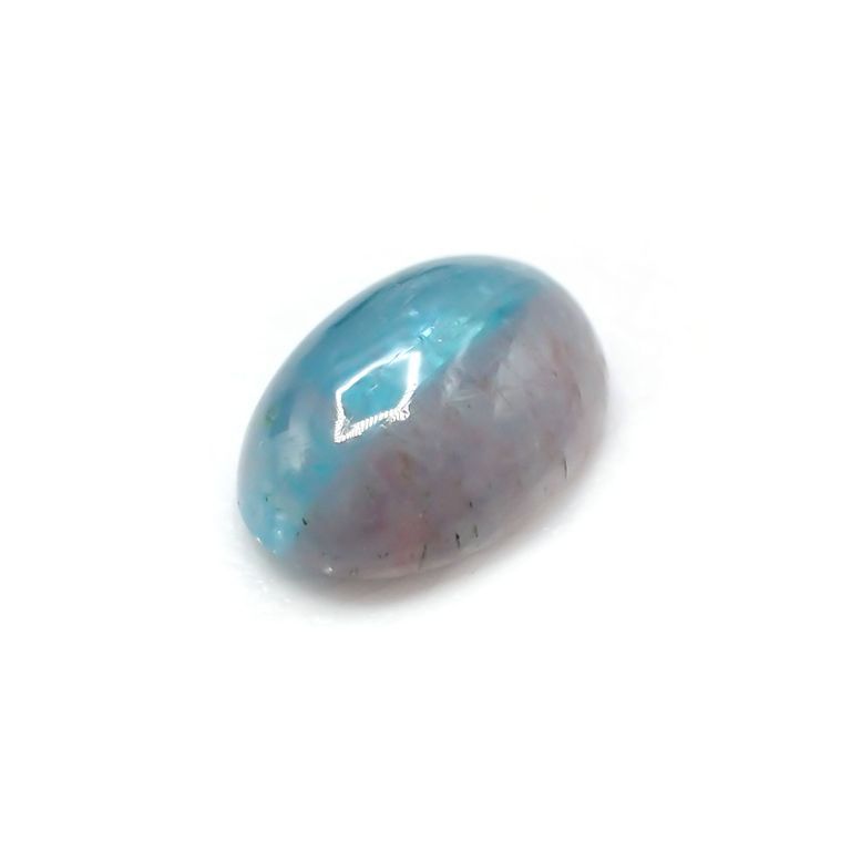 バイカラーパライバトルマリン ブラジル産 ルース 0.49ct[210310320]6.1×4.2mm前後
