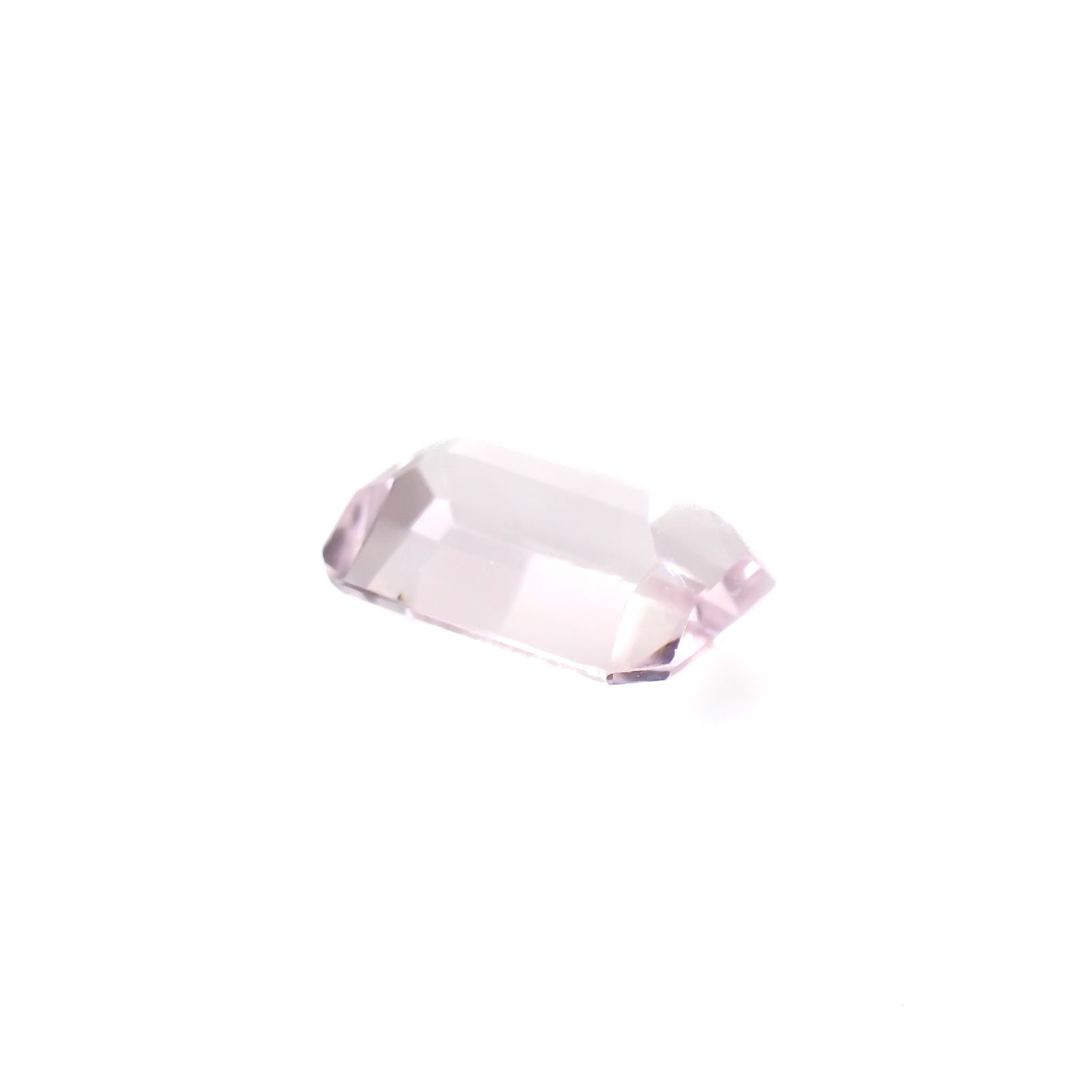 クンツァイト(宝石名クンツァイト)アフガニスタン産 1.57ct 識別済[231023869]8.3x5.7mm前後