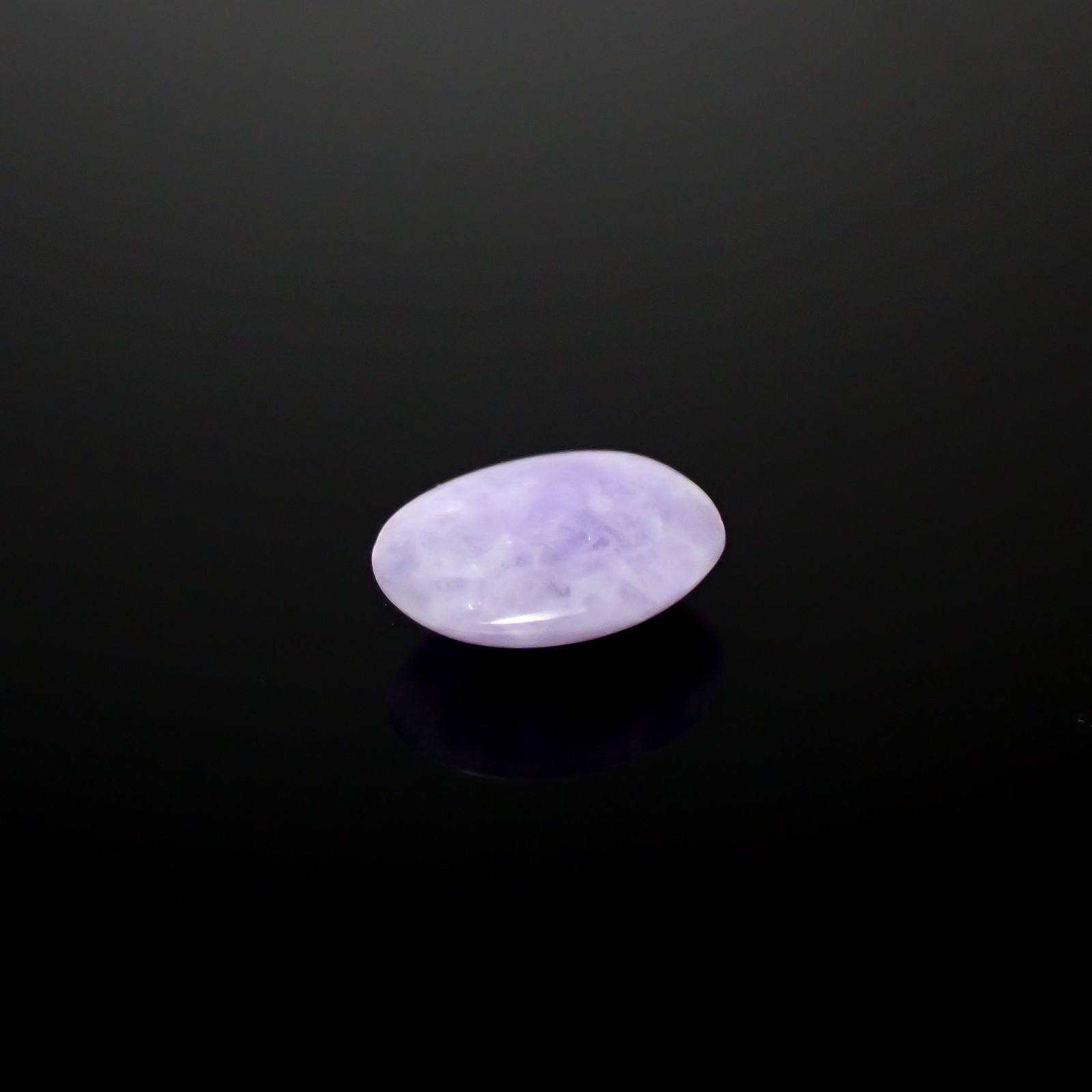 ラベンダー翡翠 ビルマ産 0.96ct[240628394]7.6x6.1mm前後