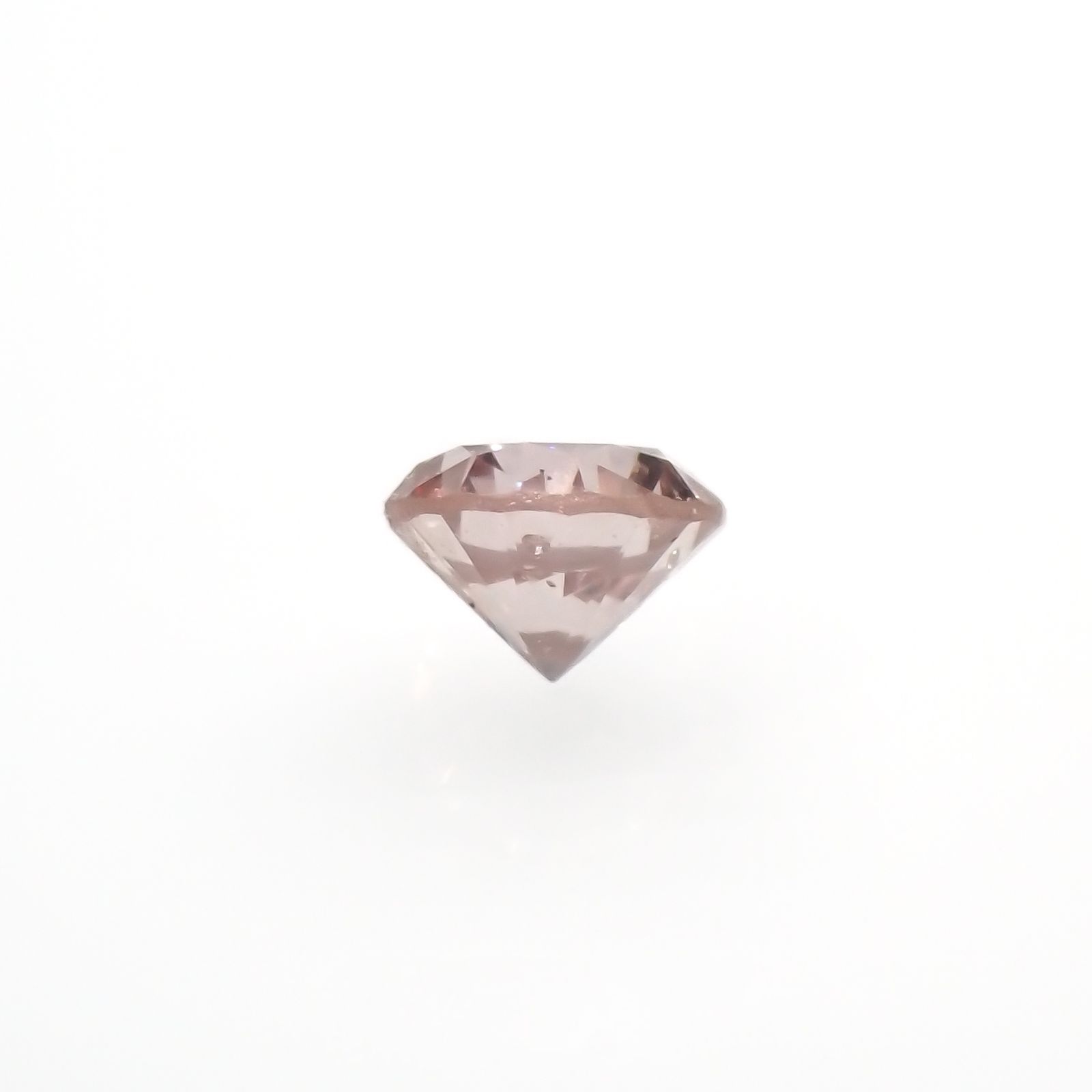 ピンクダイヤモンド (宝石名ダイアモンド)SI-2 / FANCY ORANGY PINK 0.048ct ソ付(CGL)[220716968]2.17x2.25mm前後