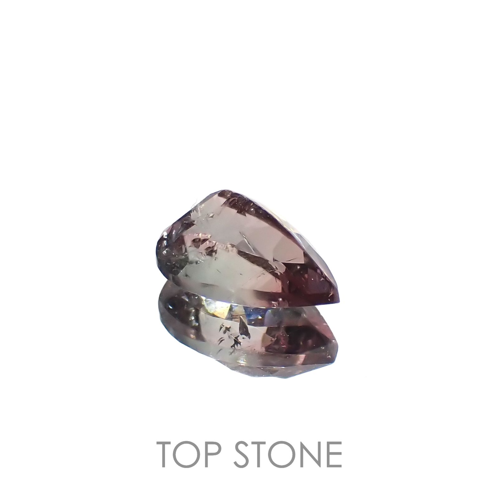 バイカラートルマリン ブラジル産 0.96ct[230220401]7.9x5.1mm前後