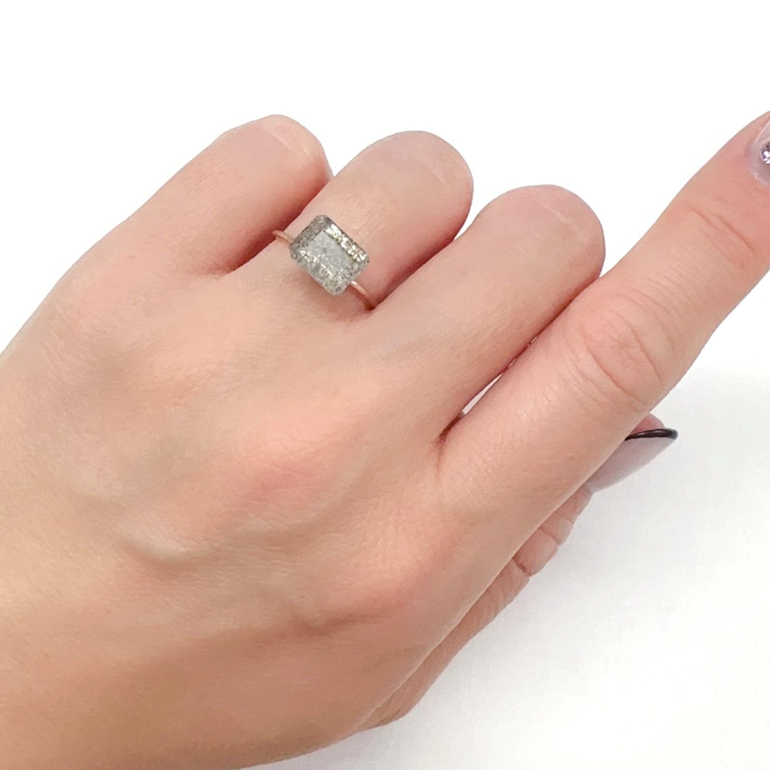 モスアクアマリン ブラジル産 1.83ct[240226049]8.7x6.9mm前後