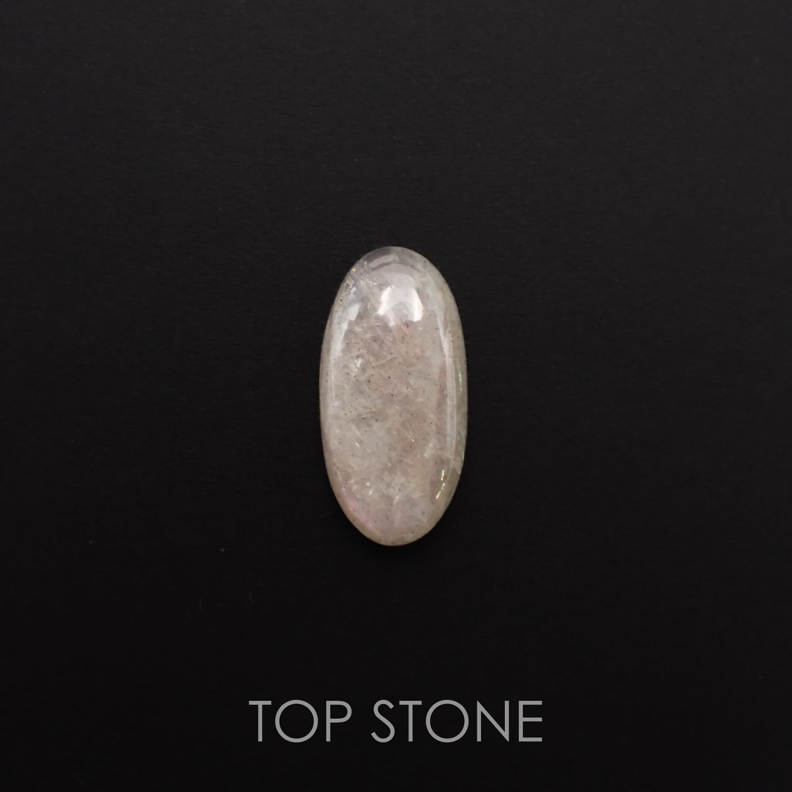ピンクラブラドライト インド産 11.78ct[221119021]21.9x11mm前後