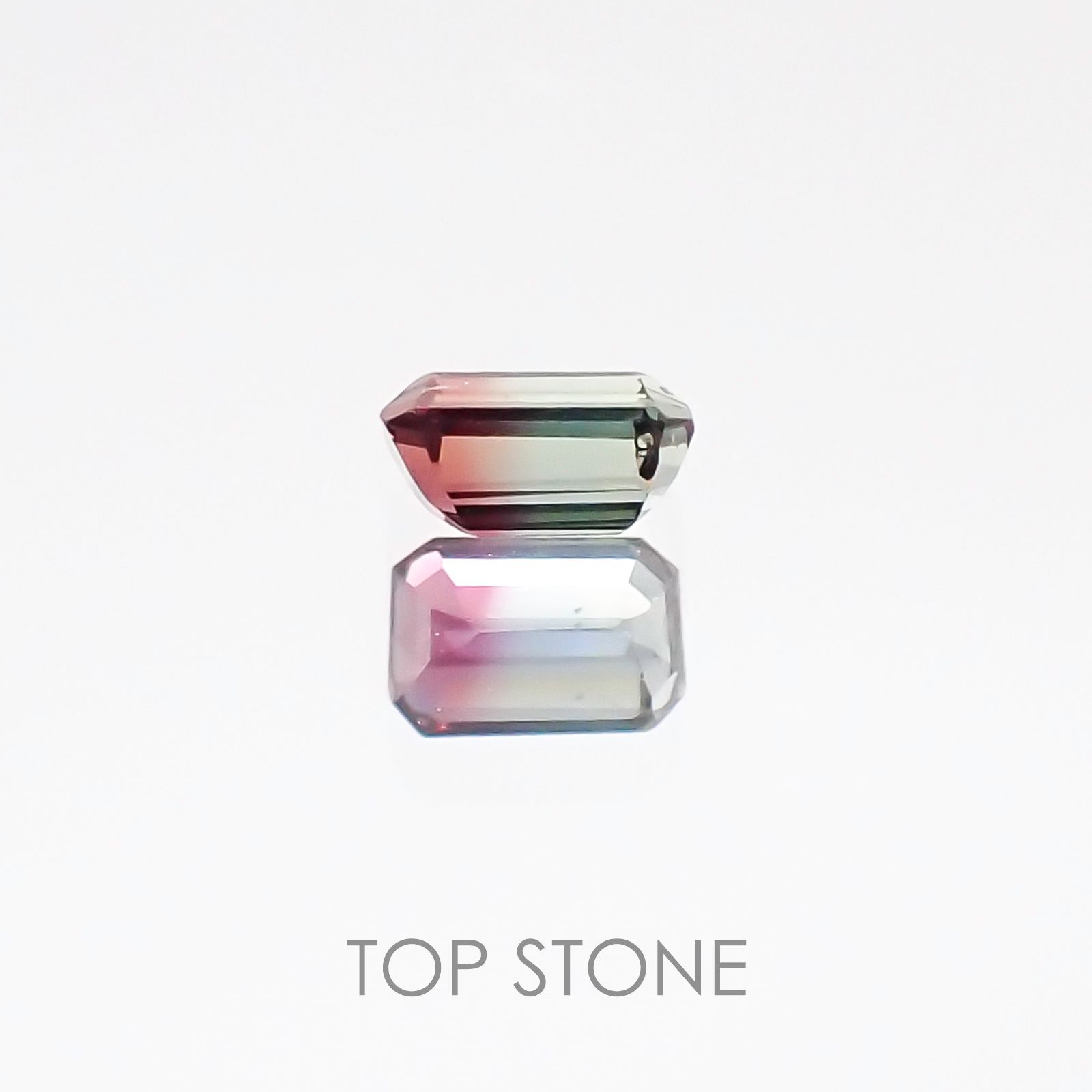 バイカラーサファイア タンザニア産 ルース 0.15ct[20106697]3.4×2.3mm前後