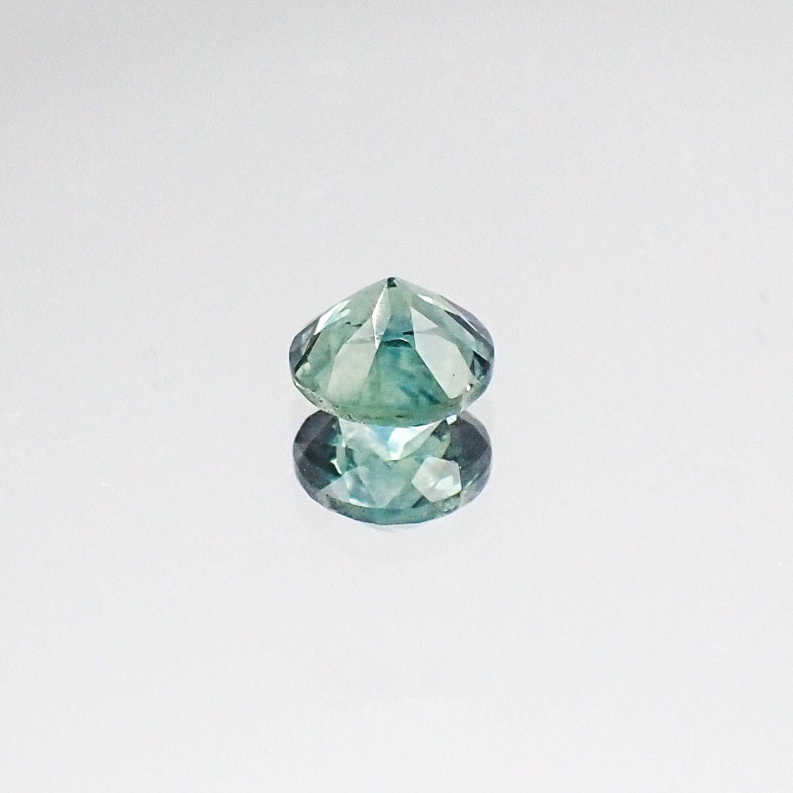 モンタナサファイア アメリカ産 ルース 0.51ct[20073879]4.6×4.6mm前後