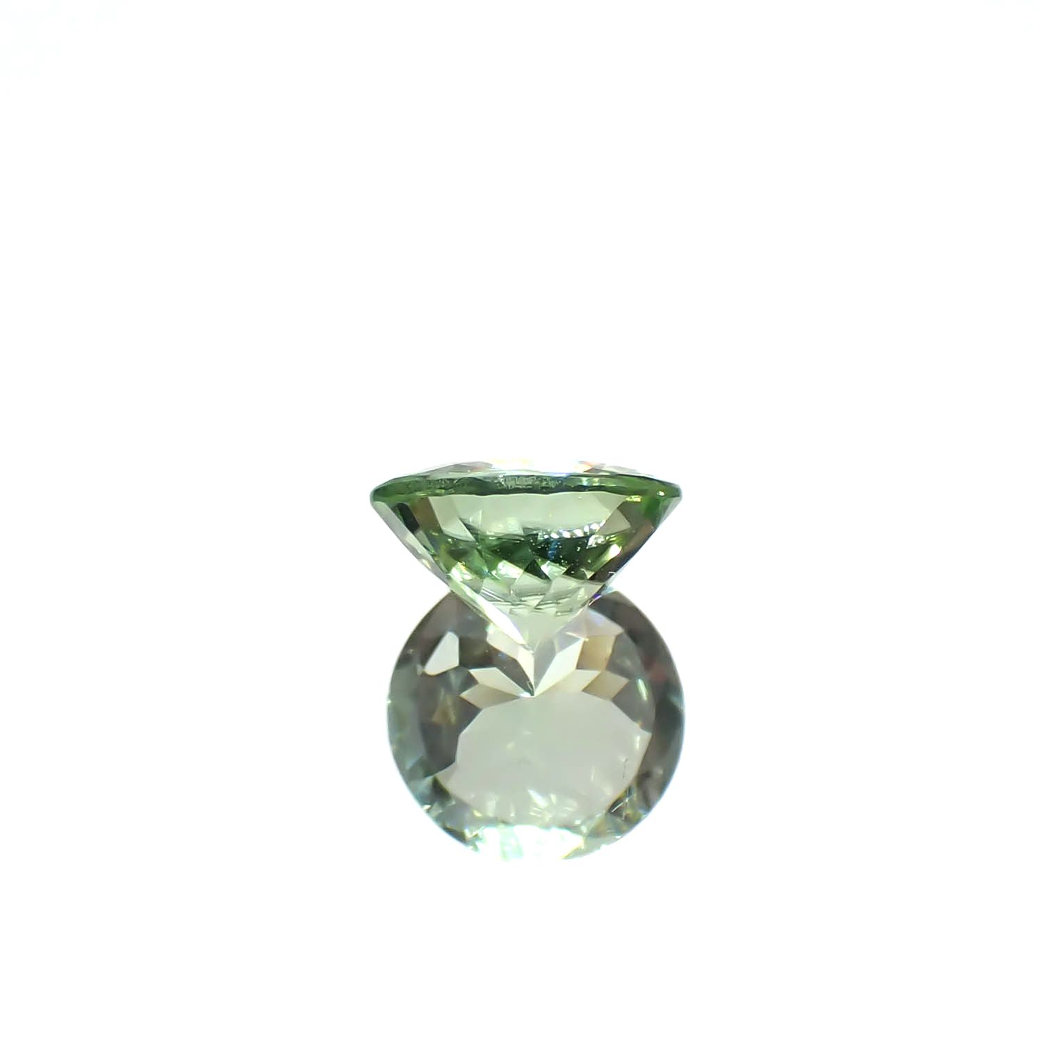 ペリドット(宝石名ペリドット)パキスタン/ノルウェー産 1.186ct ソ付(彩珠)[240728514]7x7mm前後