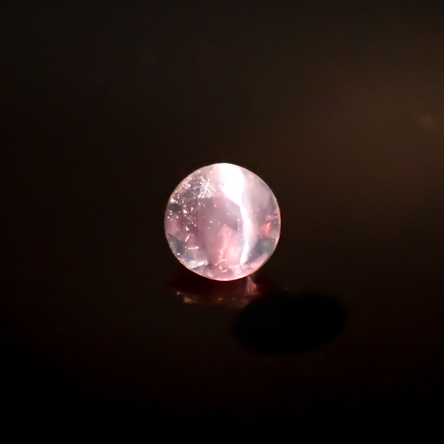 アレキサンドライトキャッツアイ ブラジル・ミナスジェライス州ヘマチタ鉱山産 0.083ct[240929042]2.5x2.5mm前後
