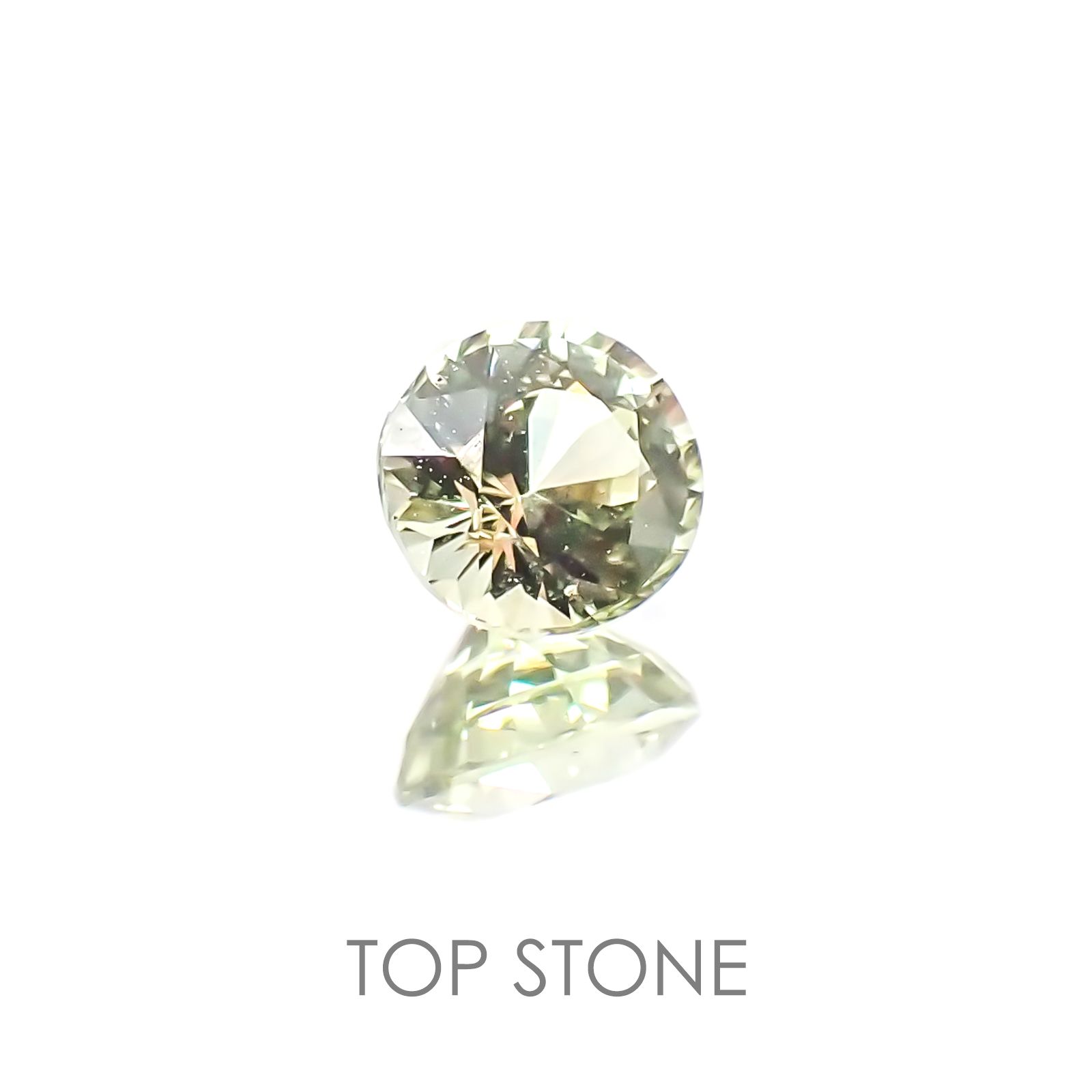 クリソベリル タンザニア産 ルース 0.43ct[20117784]4.5×4.3mm前後