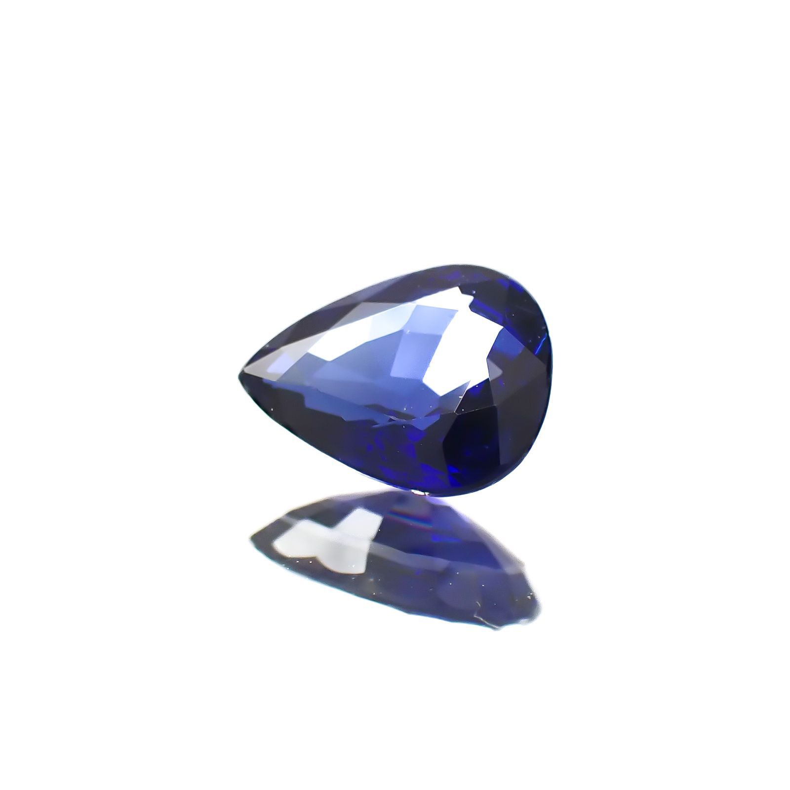サファイア(宝石名サファイア)スリランカ/マダガスカル産 0.80ct 識別済[220917641]6.9x5.4mm前後