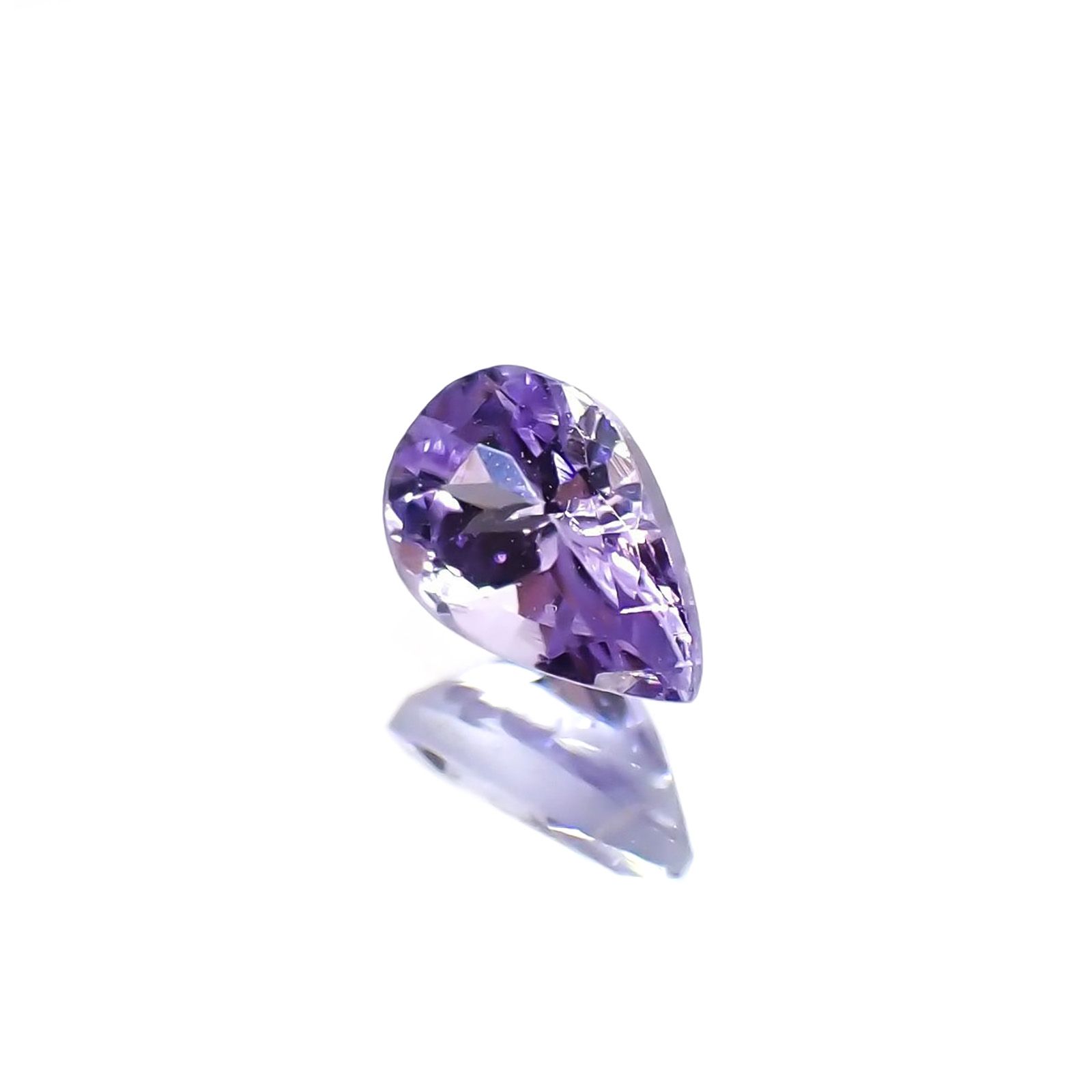 バイオレットゾイサイト(宝石名バイオレット・ゾイサイト)タンザニア産 識別済 0.45ct / 6.1x4mm前後 [220114943]