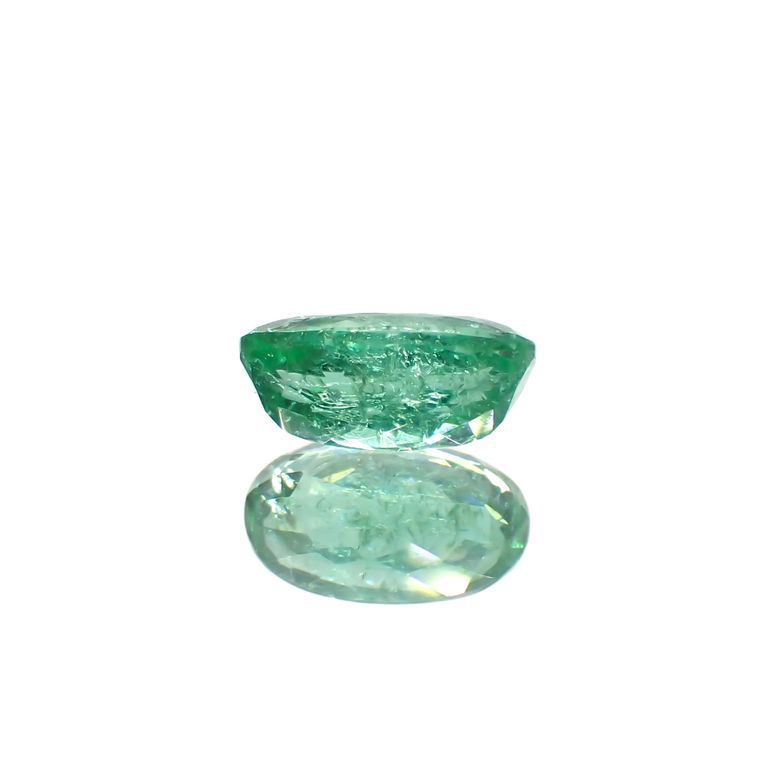 パライバトルマリン(宝石名トルマリン/別名パライバ・トルマリン)ブラジル産 0.675ct ソ付(宝貴協)[221018784]6.9x4mm前後