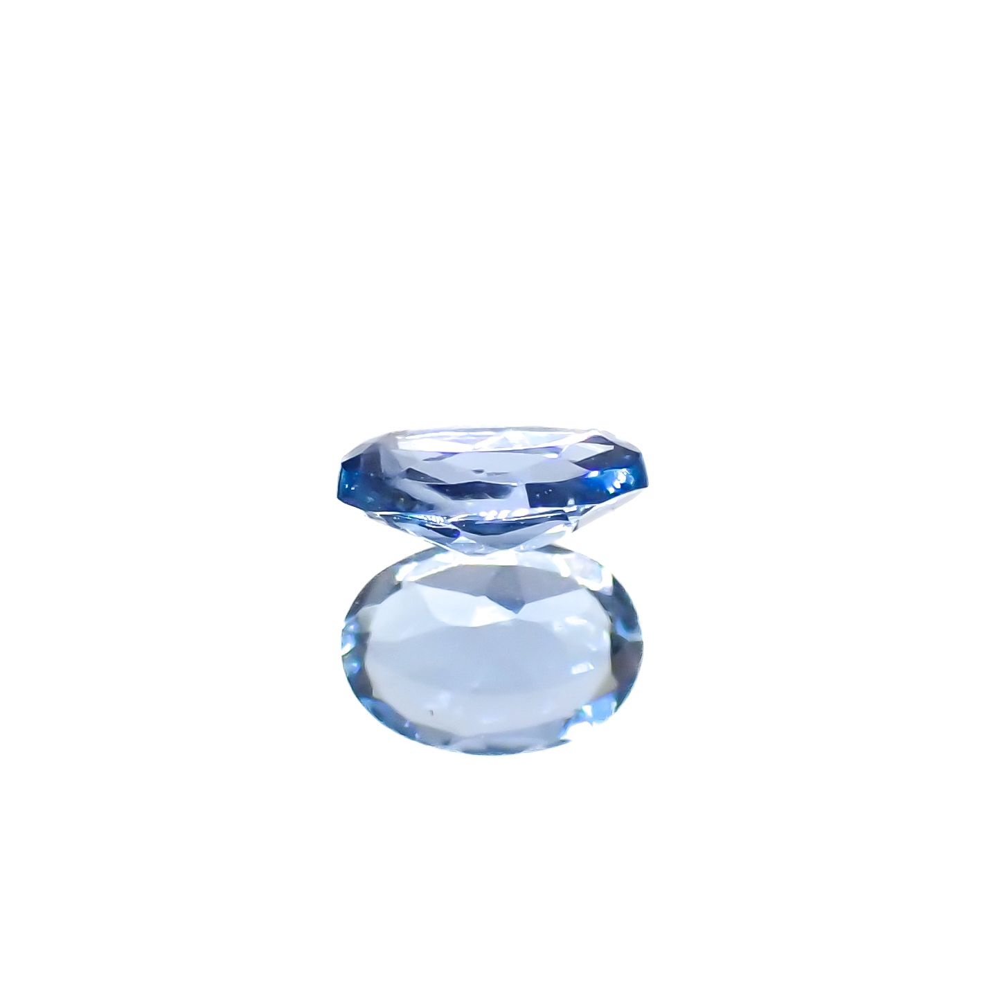 タトゥーアクアマリン ブラジル・ミナスジェライス州タトゥー鉱山産 0.13ct[240427167]4x3mm前後
