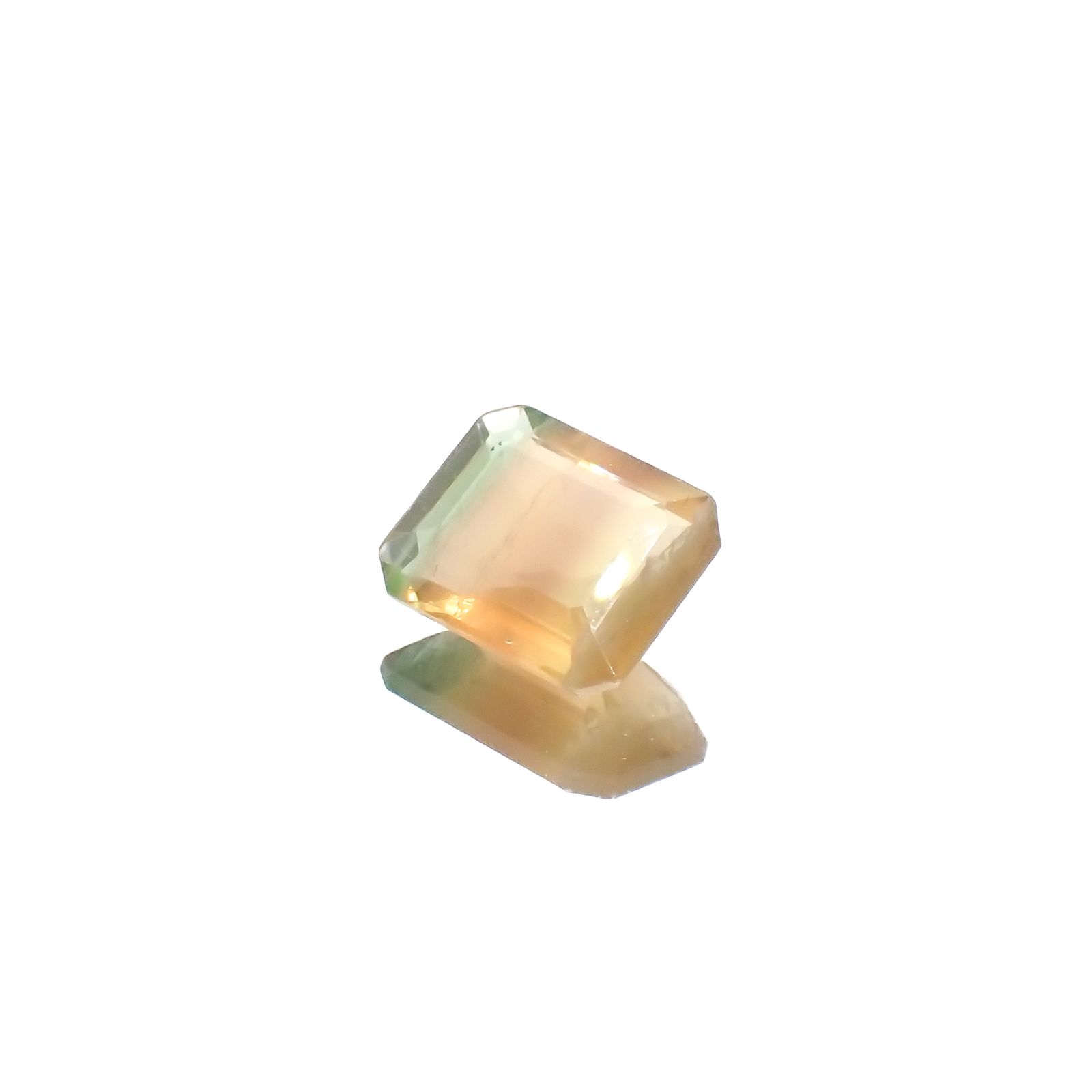 パーティカラーフローライト フルオレッセンス ブラジル産 4.38ct[240326915]11x8.9mm前後