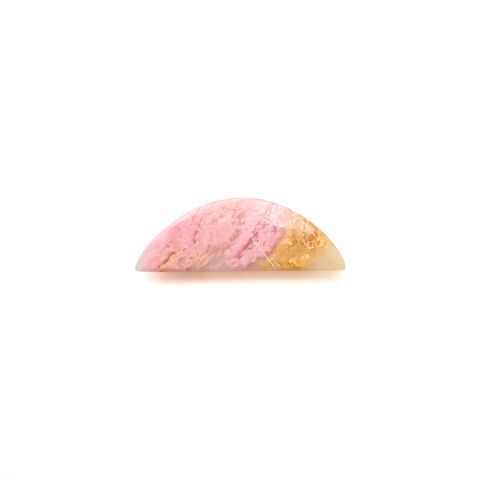 ◇フリーフォーム◇ピンクパッションクォーツ イタリア産 12.17ct[240225896]30.9x10.7mm前後
