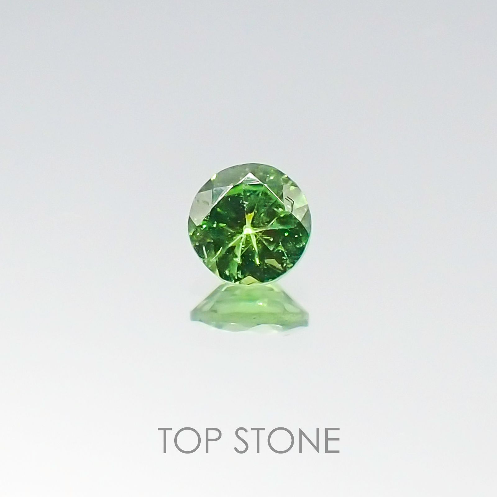 ミントガーネット ケニア産 ルース 0.26ct[20096102]3.9×3.9mm前後