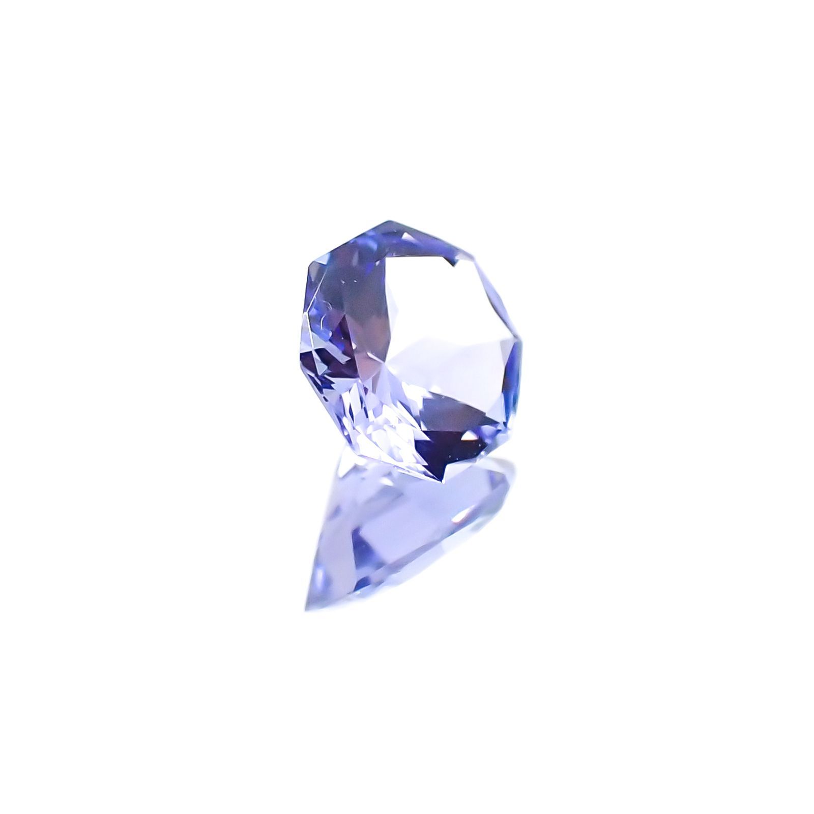 ◇オクタゴンカット◇タンザナイトSA(宝石名タンザナイト)タンザニア産 0.44ct 識別済[230723014]5x4.9mm前後