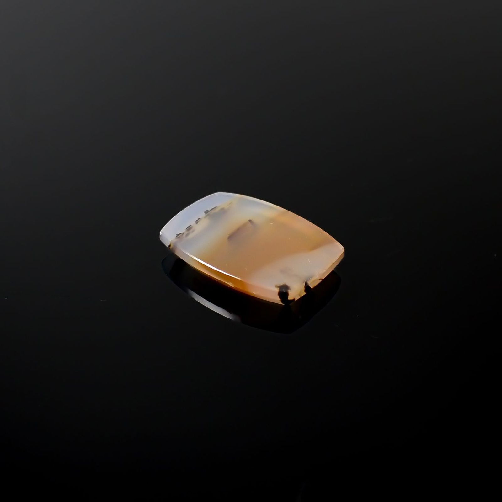 モンタナアゲート アメリカ・モンタナ州産 9.89ct / 19.8x14.3mm前後 [240427115]