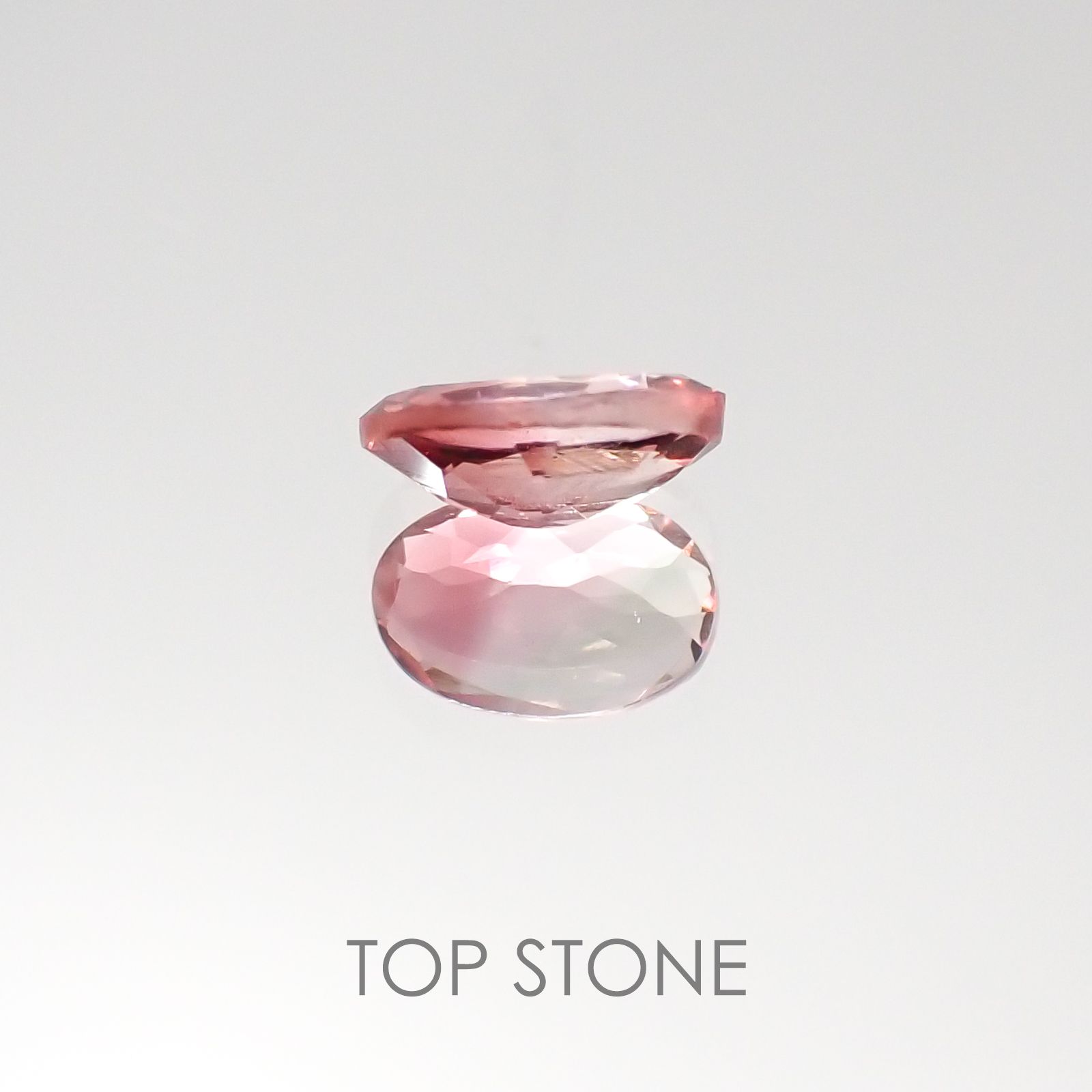 バイカラートルマリン ブラジル産 ルース 0.44ct[20095671]6.3×4mm前後