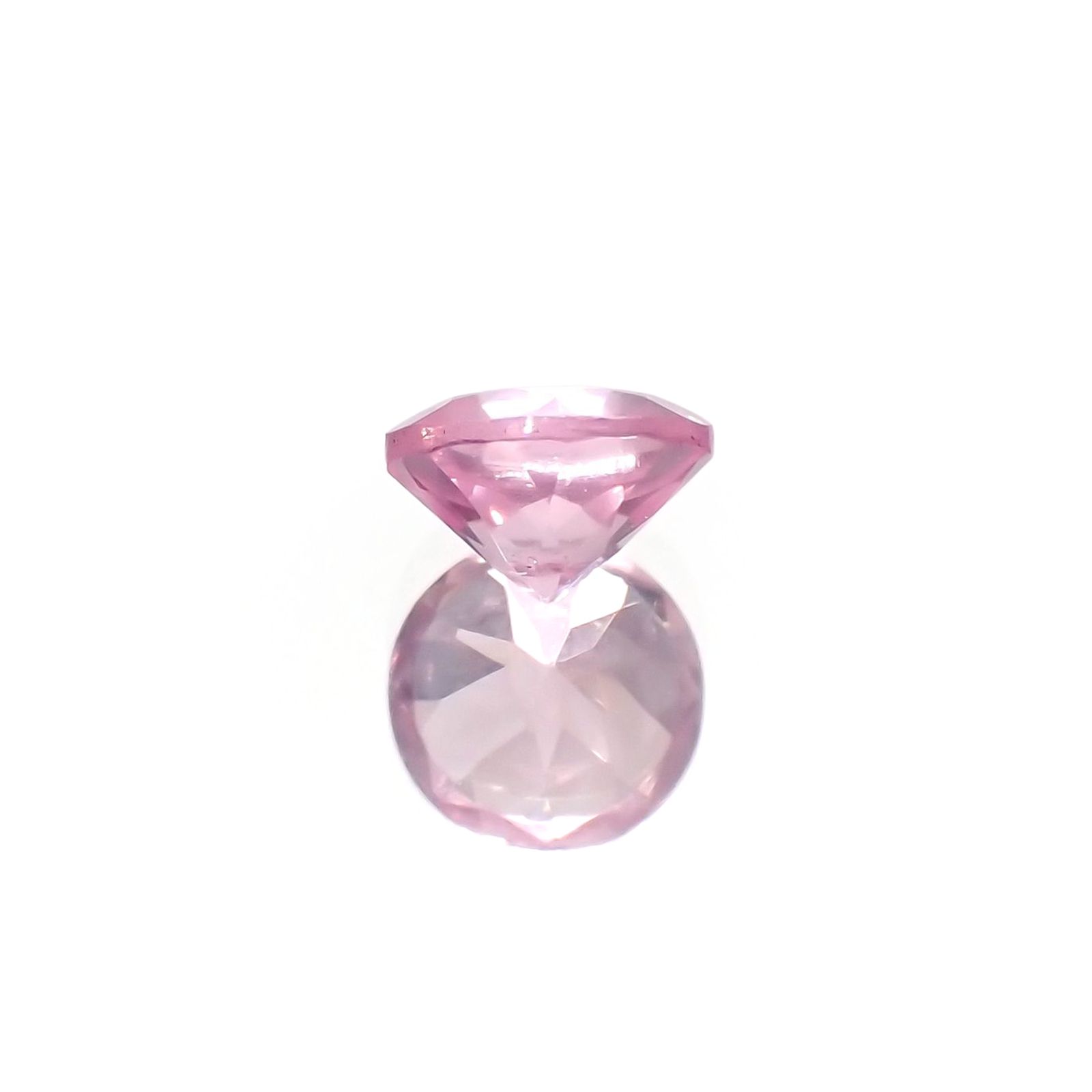 シルキーピンクスピネル タンザニア産 0.53ct / 5x5mm前後 [231224954]
