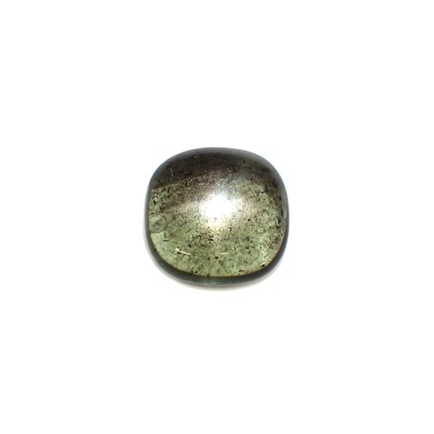 スターペリドット(宝石名スター・ペリドット)ミャンマー産 4.245ct ソ付(彩珠)[221119064]9.9x9.6mm前後