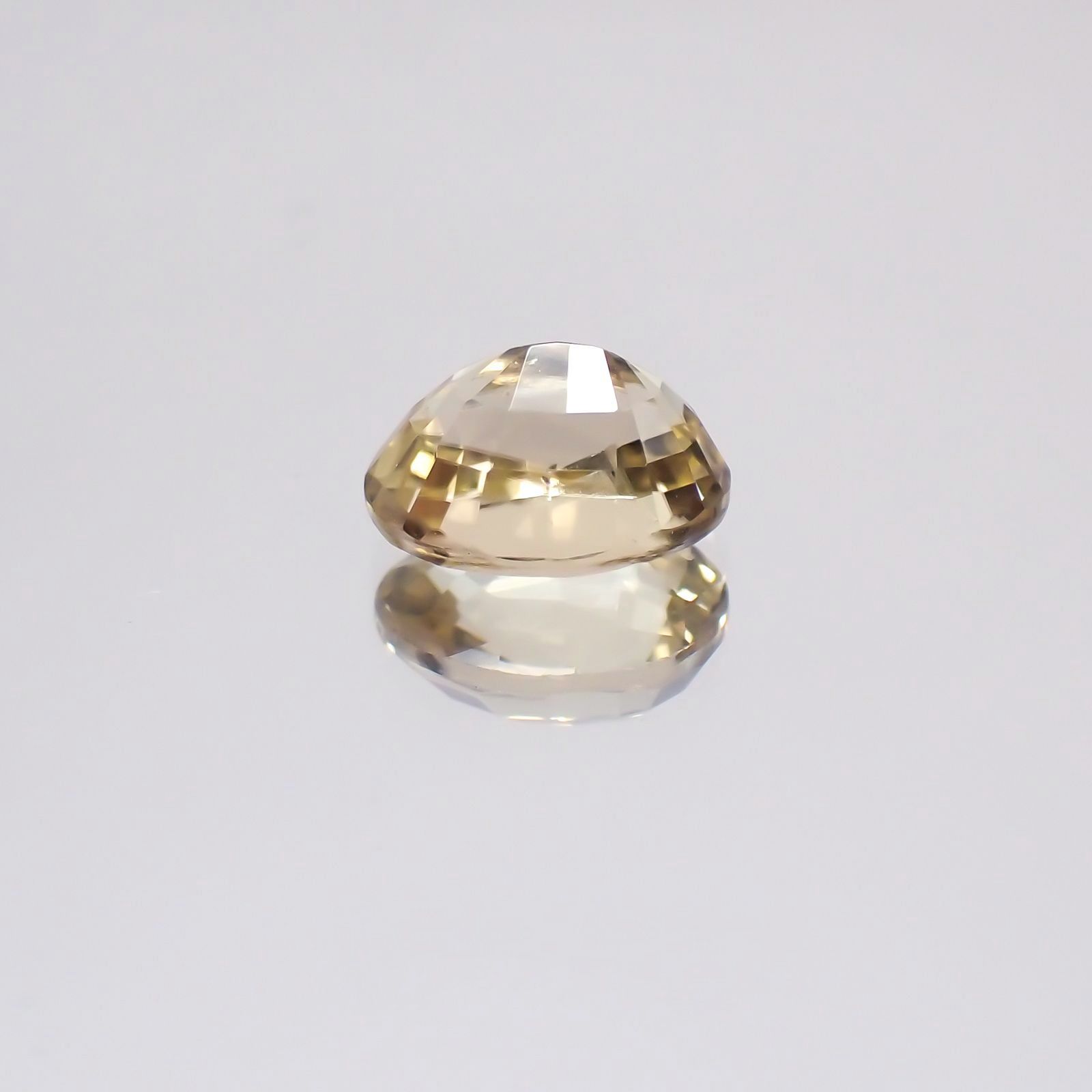 シンハライト(宝石名シンハライト)スリランカ産 1.24ct 識別済[231224400]7.2x5.4mm前後