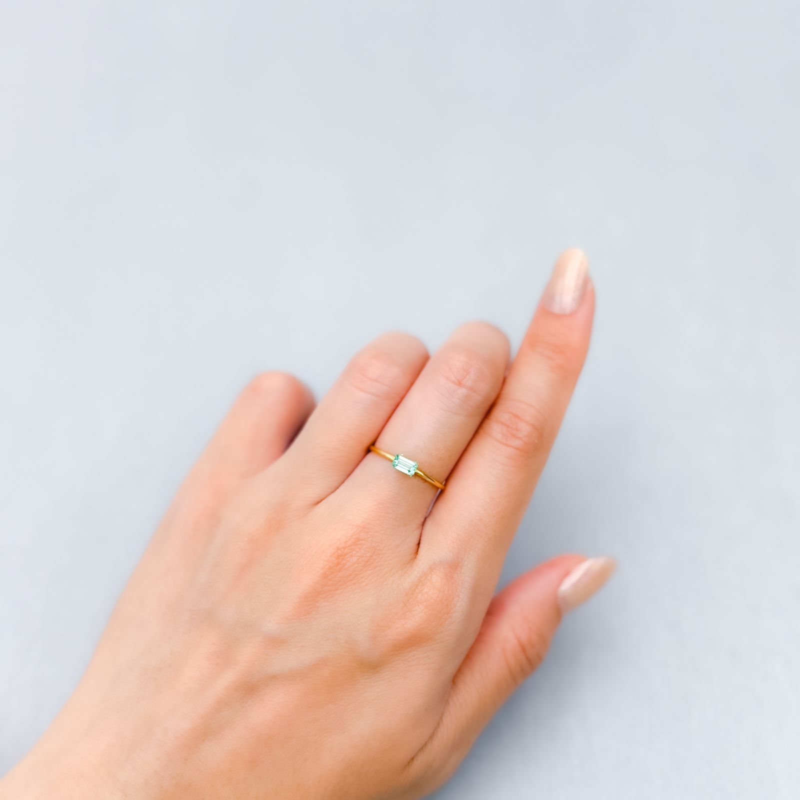 エメラルド ザンビア産 0.29ct [250430232]4.9x2.9mm前後