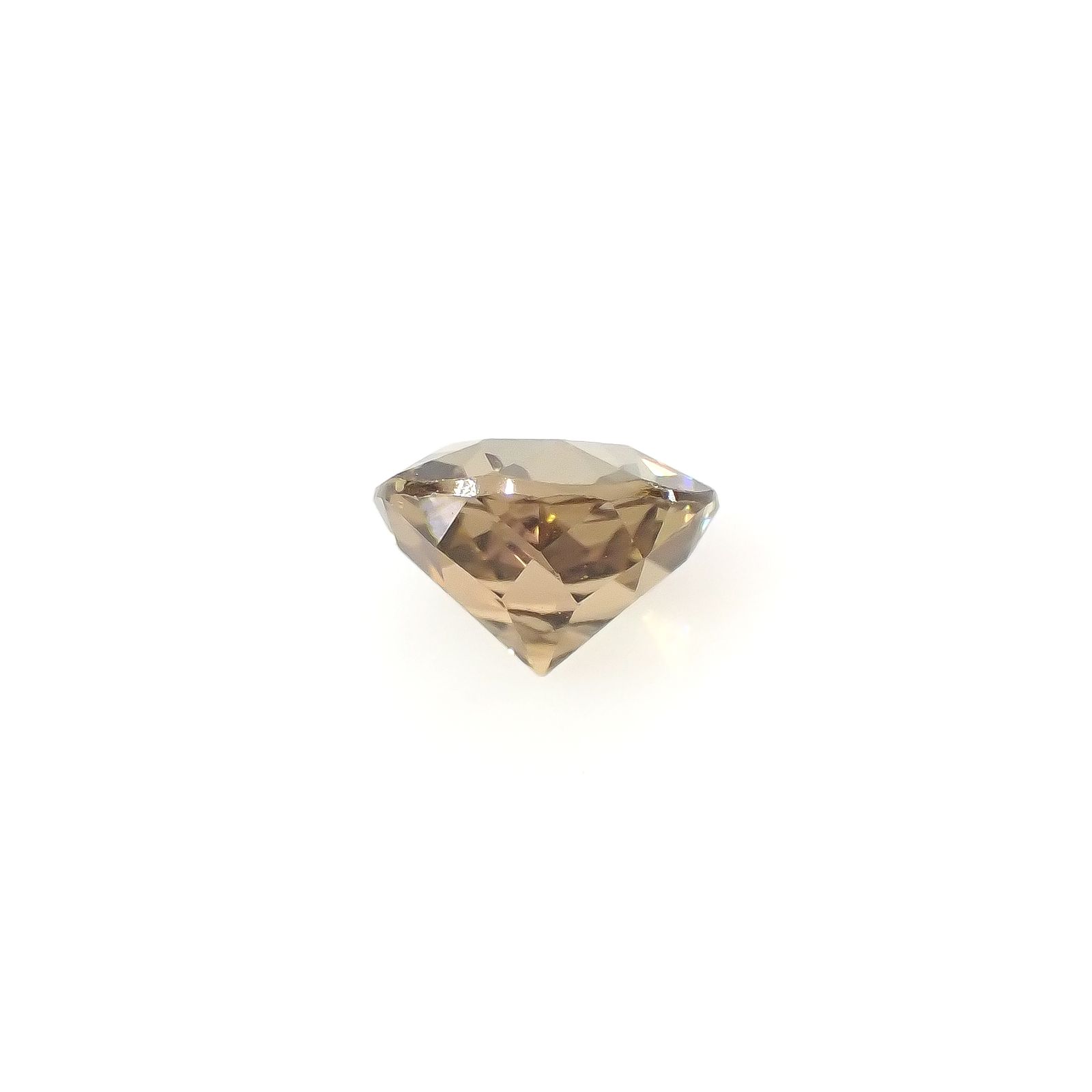 イエローゾイサイト タンザニア産 0.64ct[240427136]5.3x5.3mm前後