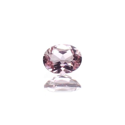 ピンクダイアスポア(宝石名ダイアスポア) アフガニスタン産 識別済 0.38ct / 5.2x4mm前後 [210812434]