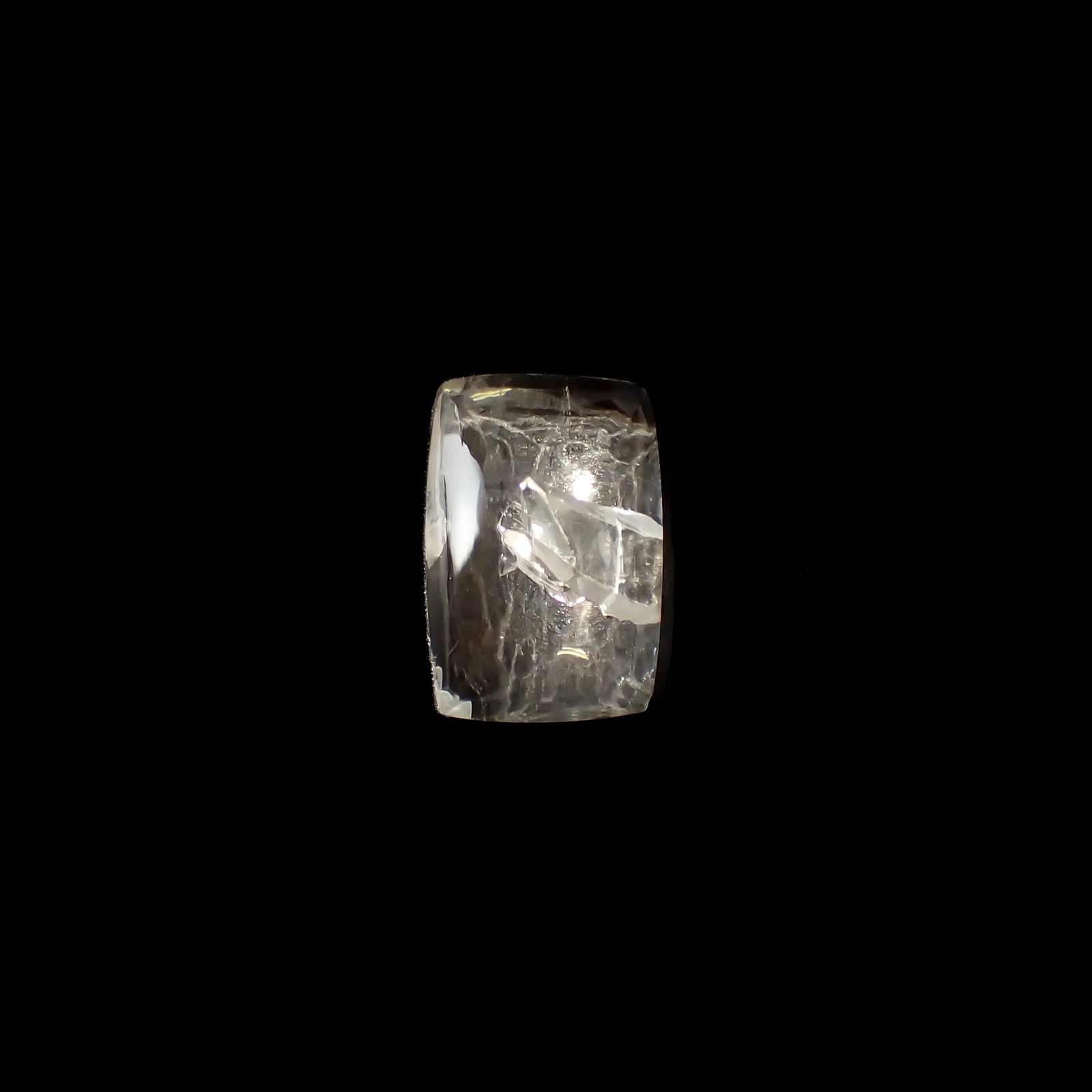 マニフェストインクォーツ ブラジル産 15.22ct[240125658]17.6x11.9mm前後