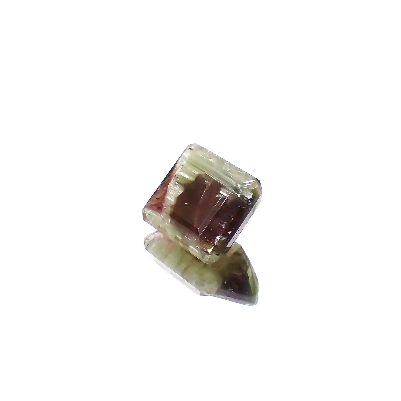 ゼブラトルマリン ブラジル産 3.55ct[240427085]9.3x8.3mm前後