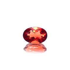 アンデシン(宝石名アンデシン/ラブラドライト)チベット産 0.76ct 識別済[231023732]7.1x4.9mm前後
