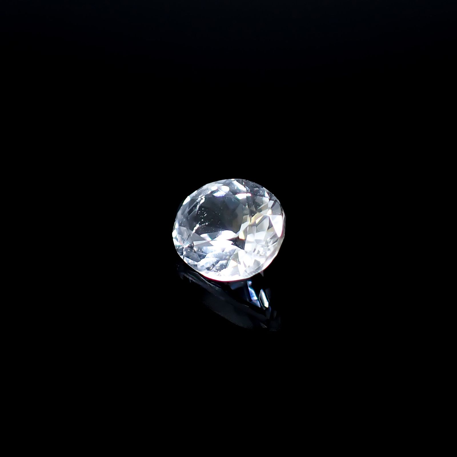ハーキマーダイヤモンド アメリカ・ニューヨーク州産 1.00ct / 7.6x6mm前後 [260632487]