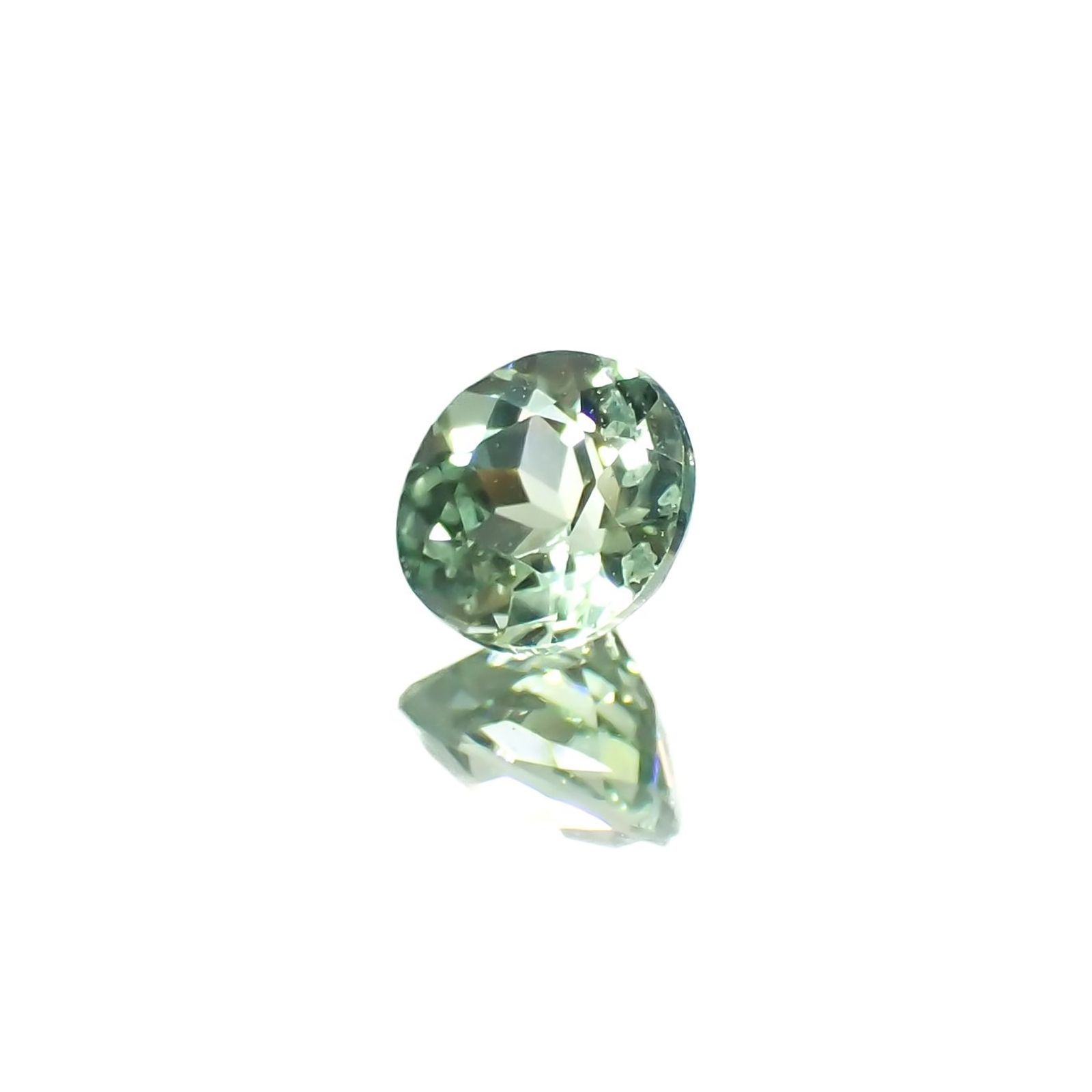 バナジウムコーネルピン(宝石名コーネルピン)タンザニア・タンガ州産 識別済 0.42ct / 4.6x4.4mm前後 [230320926]