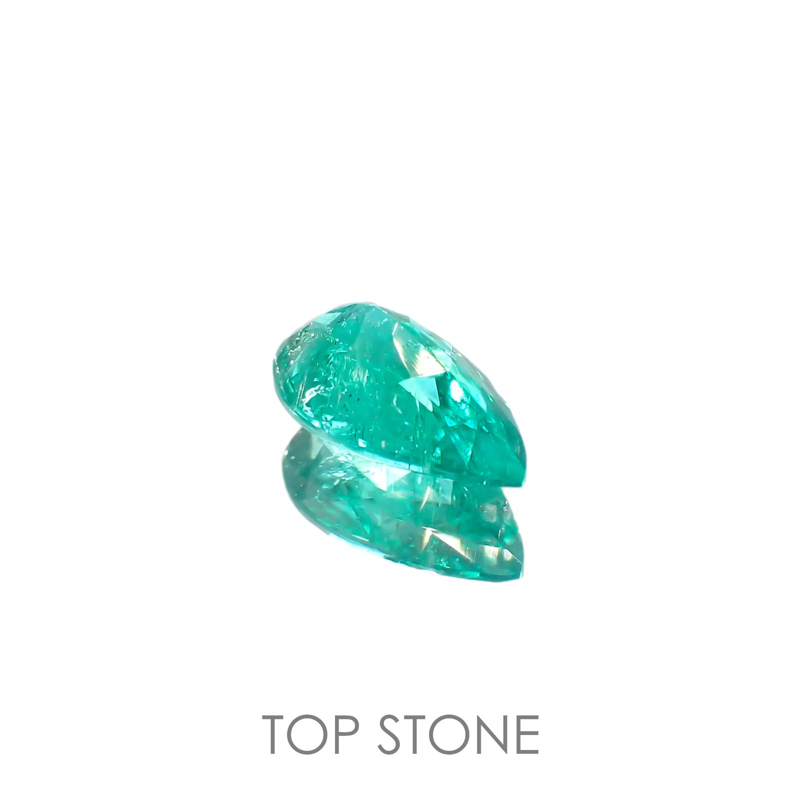 パライバトルマリン(宝石名トルマリン/別名パライバ・トルマリン) ブラジル産 1.19ct GIA鑑付[19110902]9.5×5.7mm前後