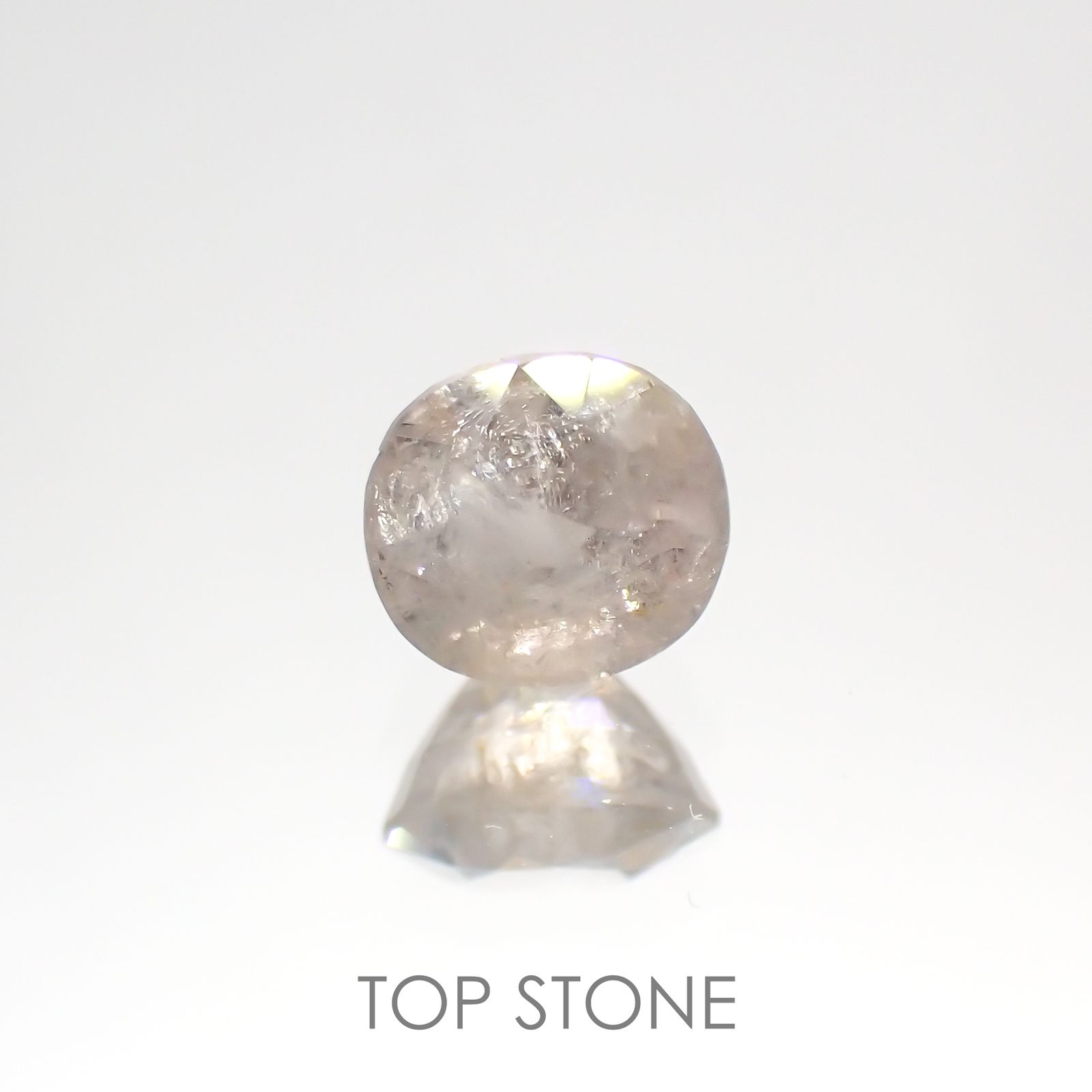 ターフェアイト(宝石名ターフェアイト) スリランカ産 0.921ct ソ付(彩珠)[19111863]5.5×5.1mm前後