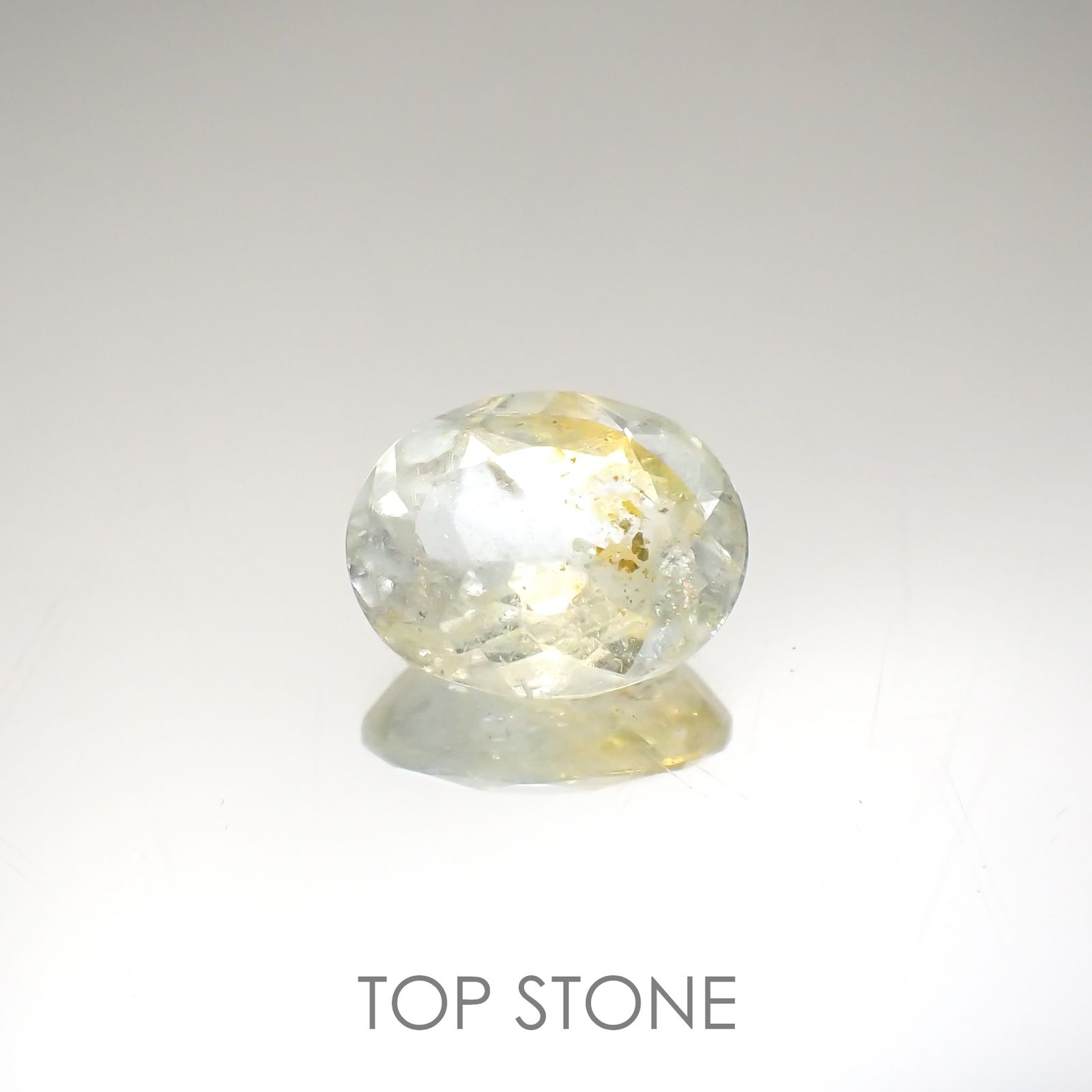オーロラアクアマリン ブラジル産 2.43ct[220114407]10.5x8.4mm前後