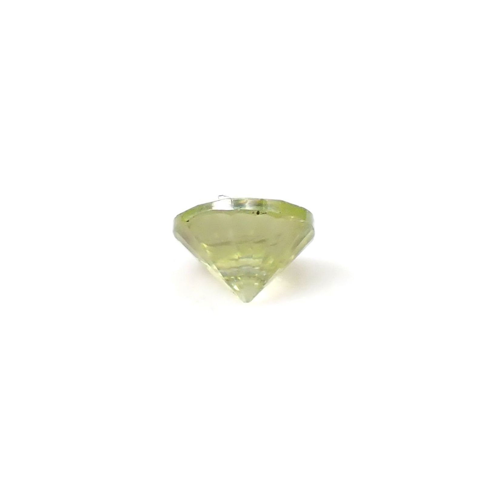 スフェーン(宝石名スフェーン)マダガスカル産 識別済 0.28ct / 3.9x3.9mm前後 [251231370]