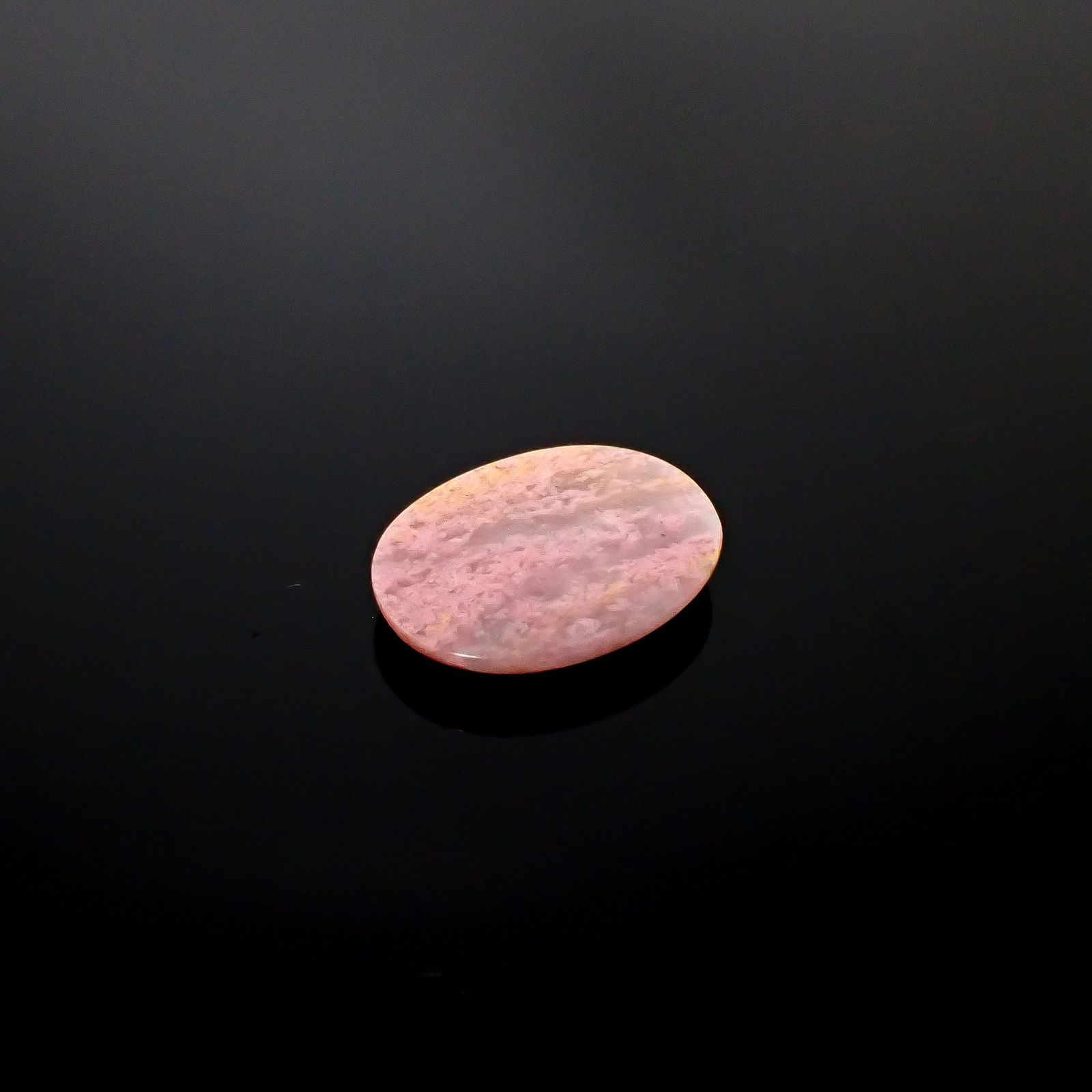 ピンクパッションクォーツ イタリア産 11.90ct [250730628]22x17mm前後