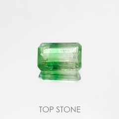 バイカラーツァボライト タンザニア産 ルース 0.56ct[210610919]5.9×3.7mm前後