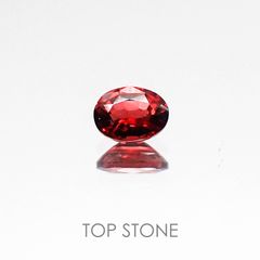 レッドスピネル タンザニア産 ルース 0.18ct[20073937]4×3mm前後